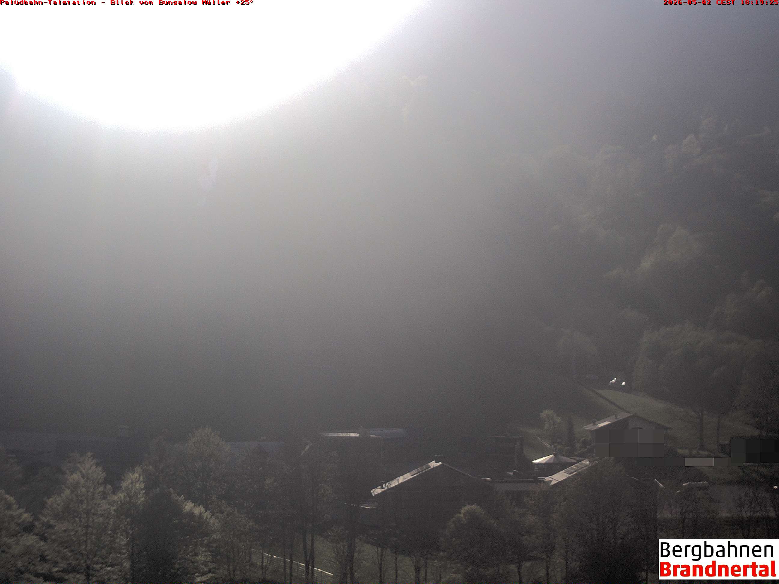 Blick auf Palüdbahn von Bungalow Müller