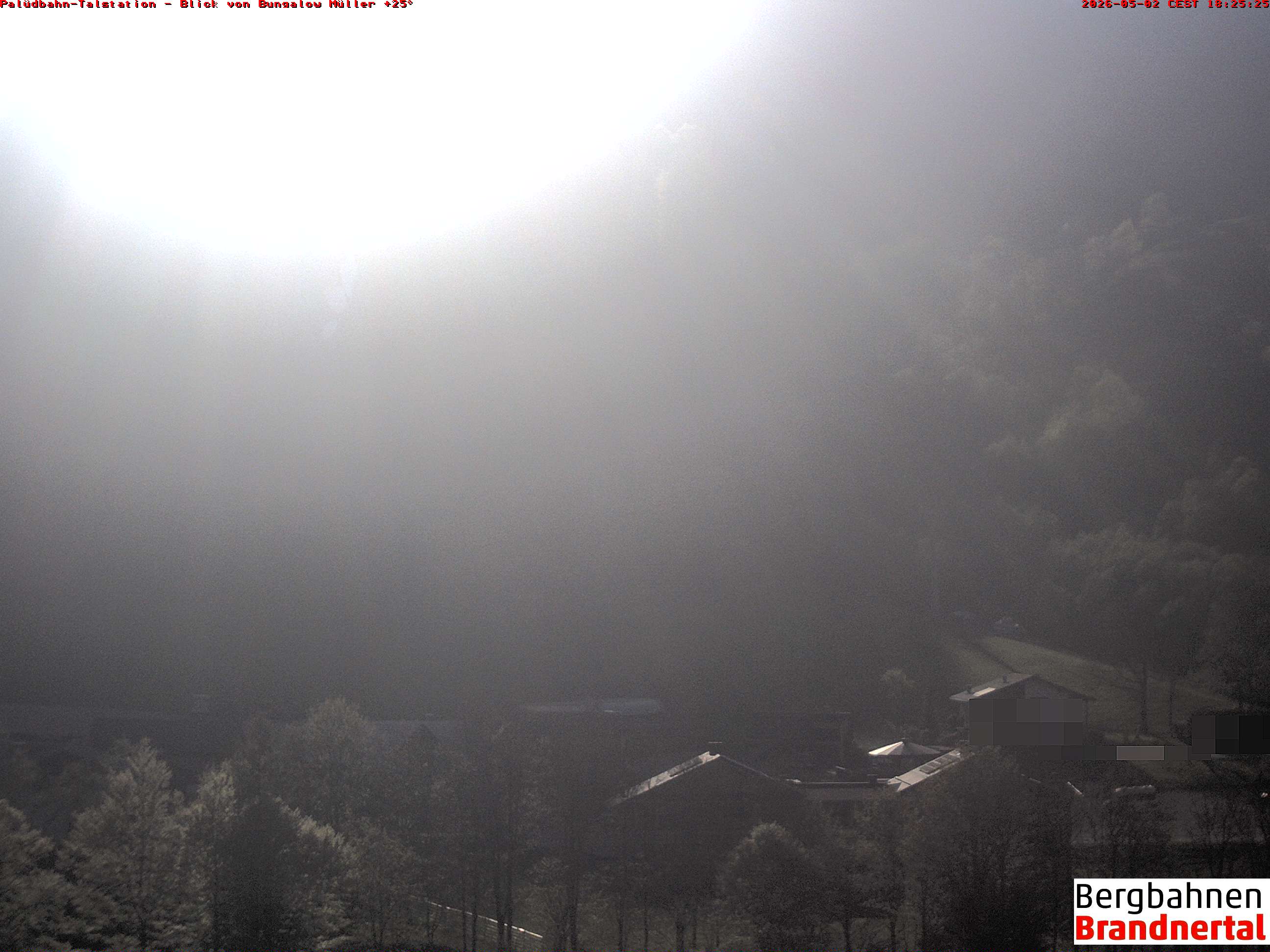 Blick auf Palüdbahn von Bungalow Müller