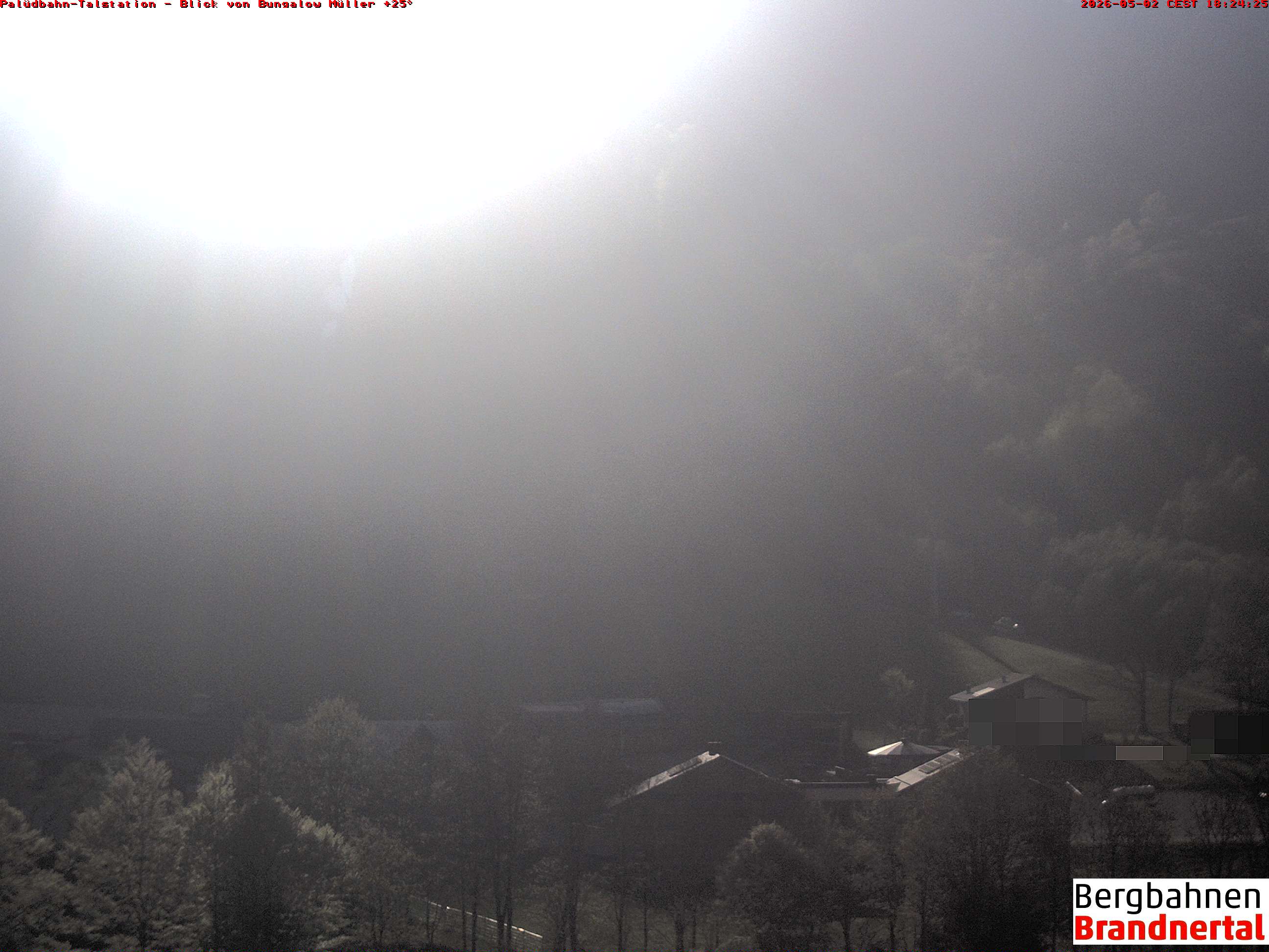 Blick auf Palüdbahn von Bungalow Müller