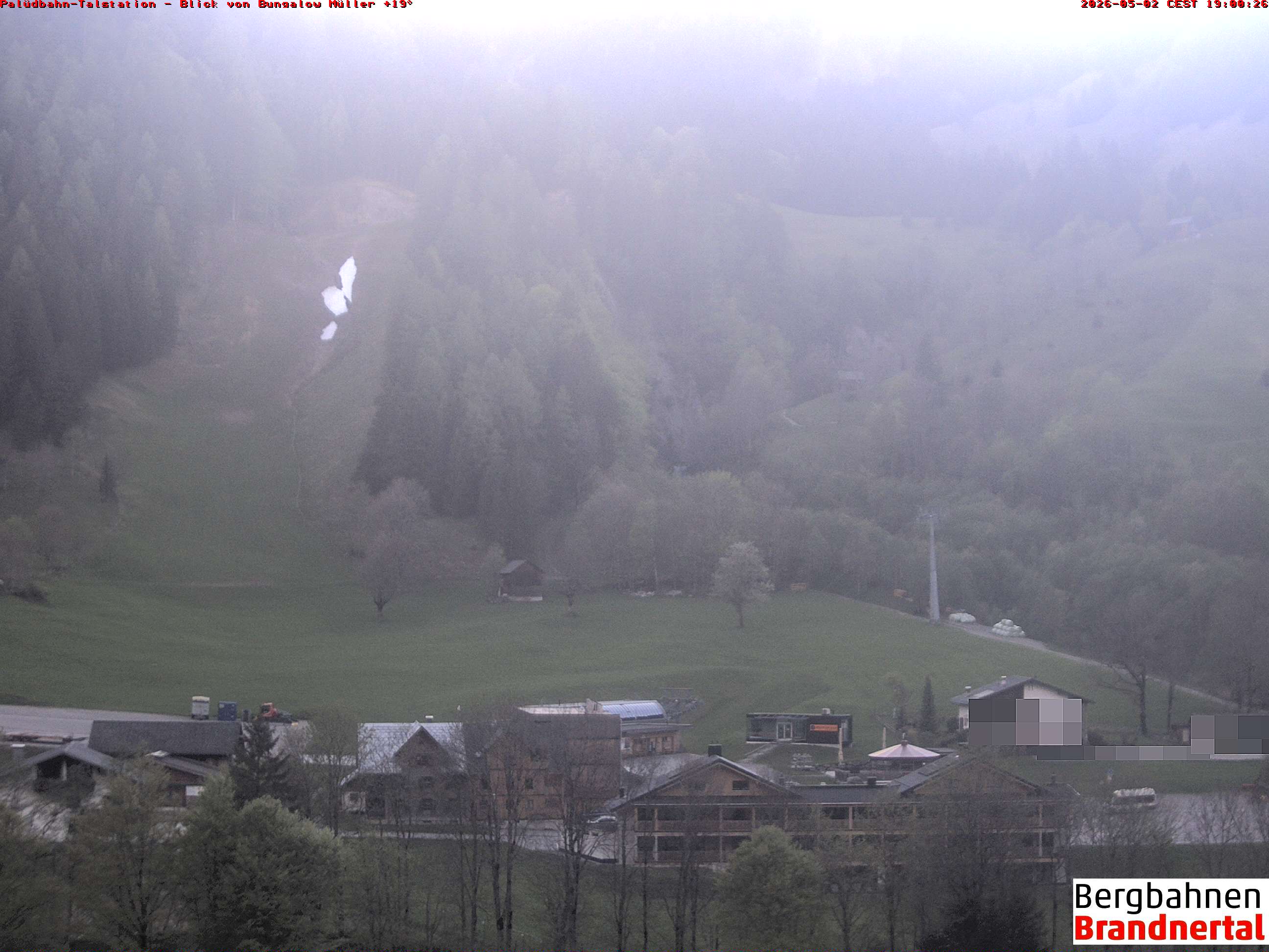 Blick auf Palüdbahn von Bungalow Müller