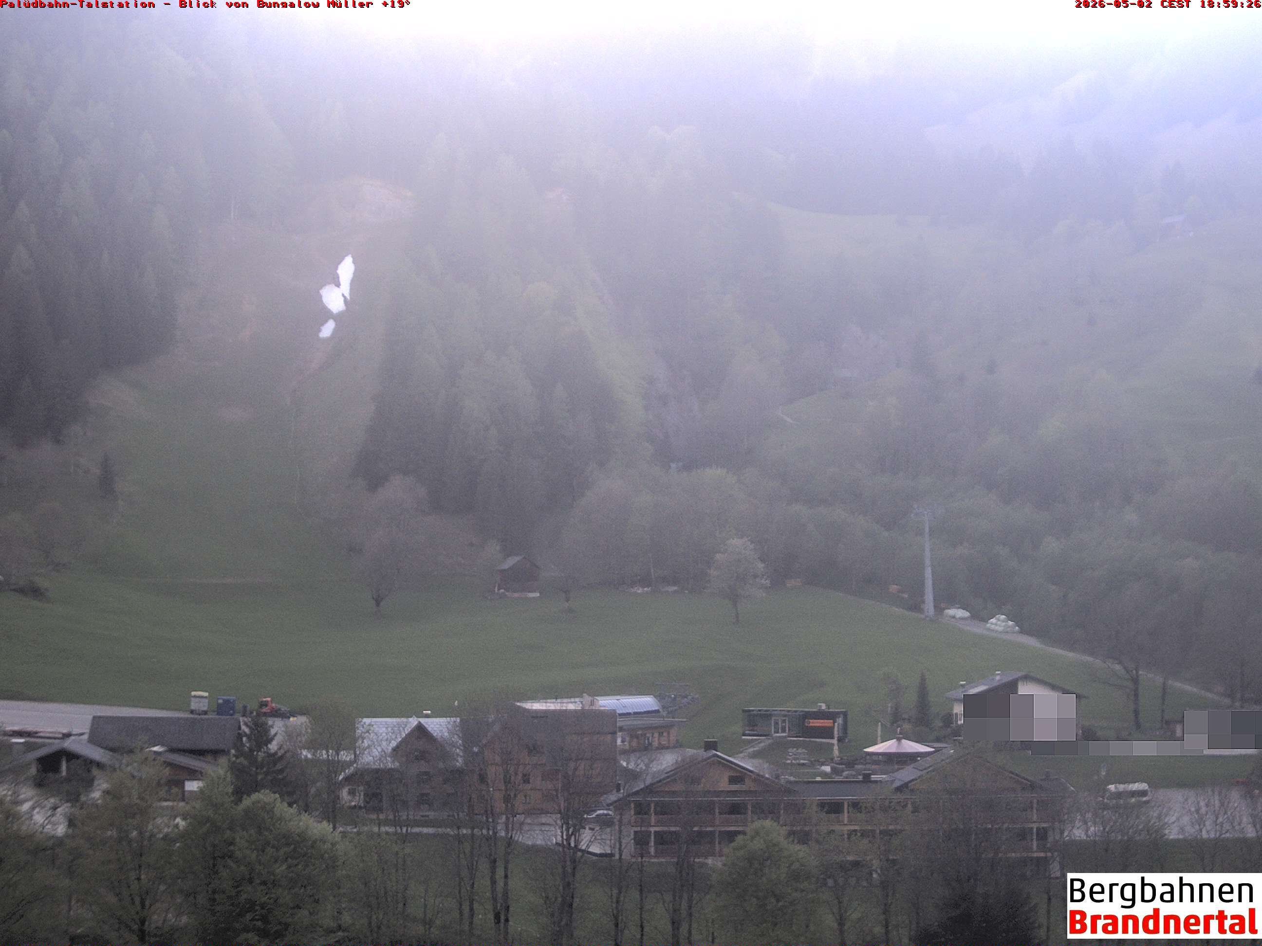 Blick auf Palüdbahn von Bungalow Müller