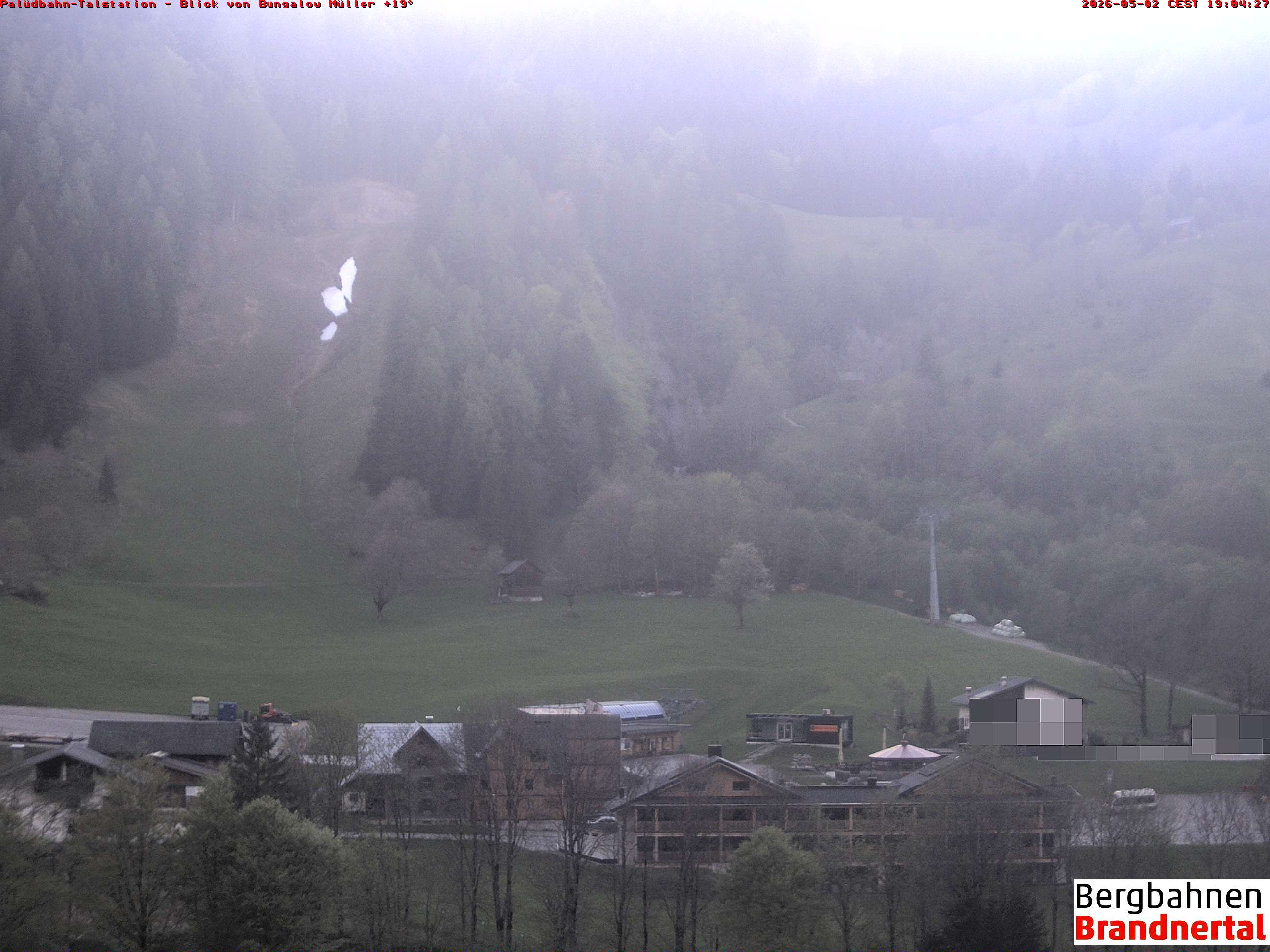 Blick auf Palüdbahn von Bungalow Müller