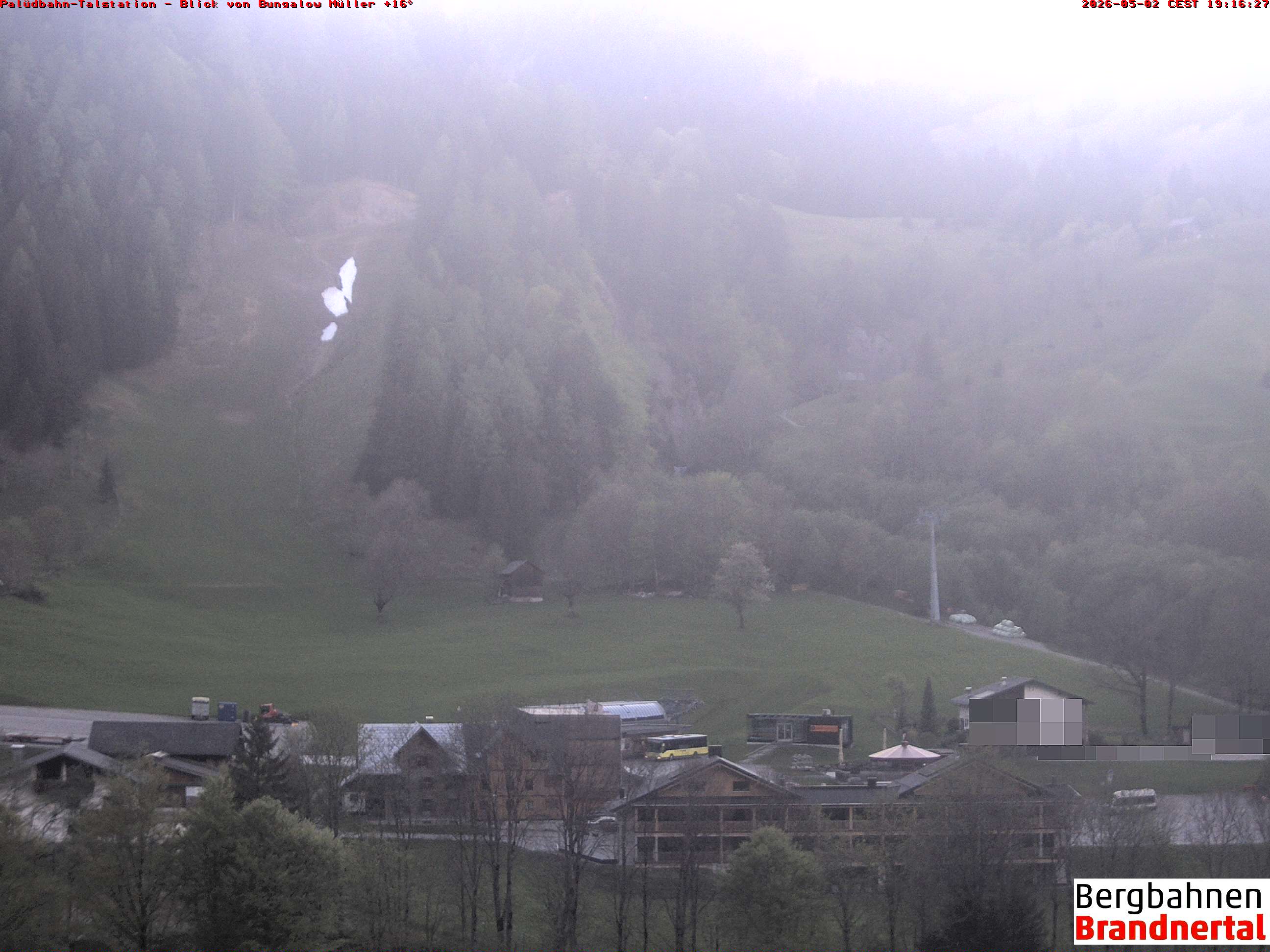 Blick auf Palüdbahn von Bungalow Müller