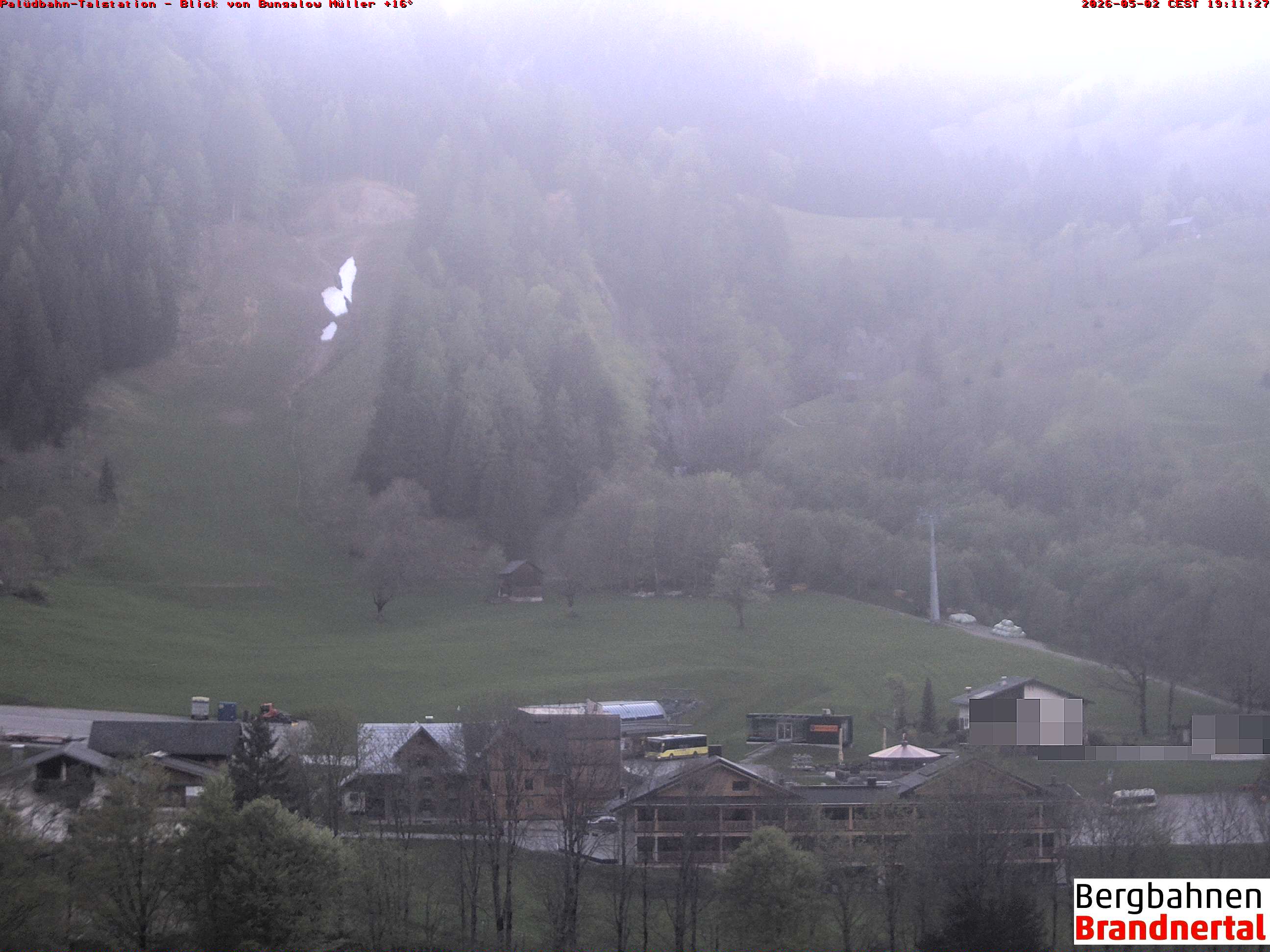 Blick auf Palüdbahn von Bungalow Müller