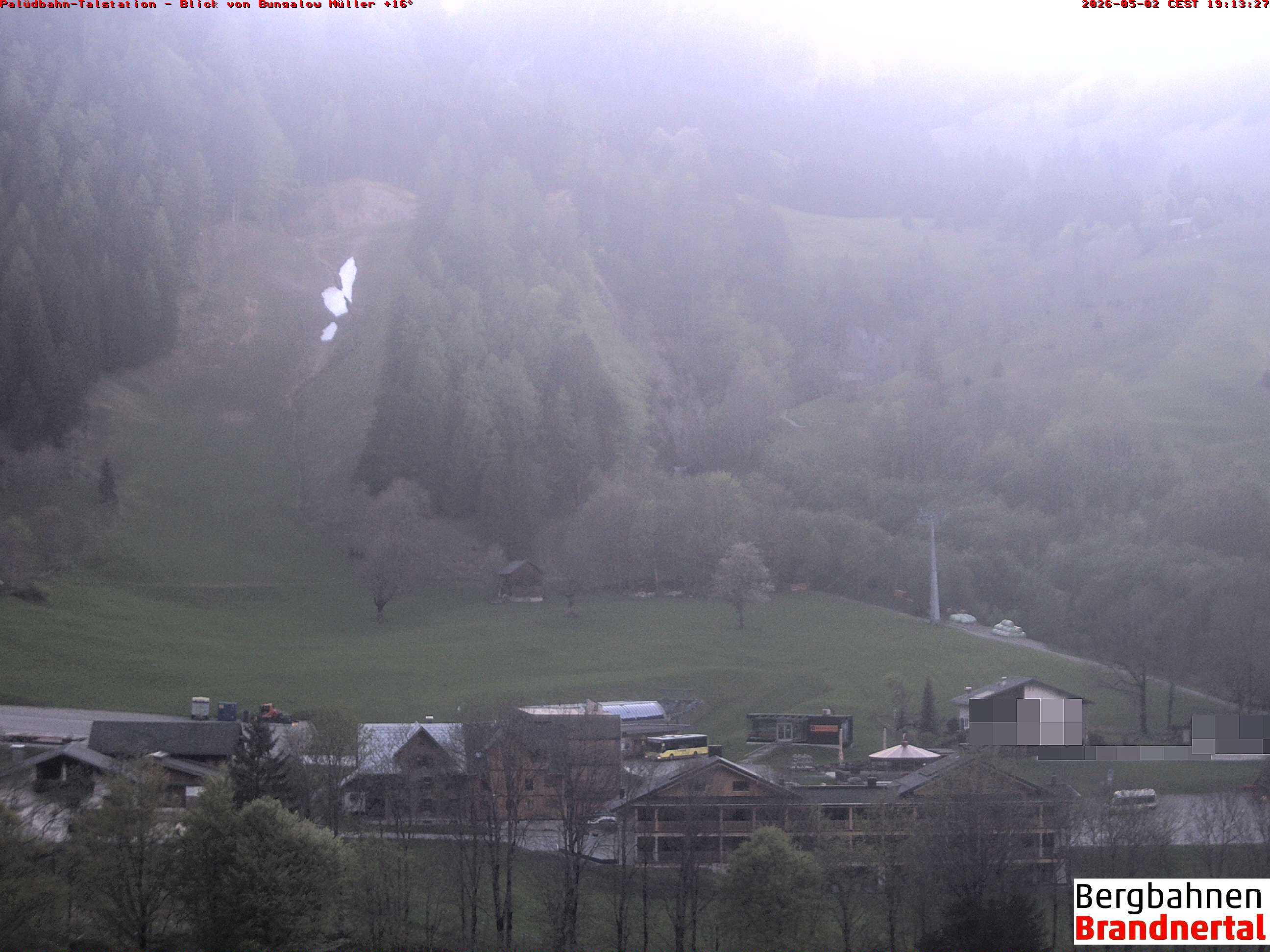 Blick auf Palüdbahn von Bungalow Müller