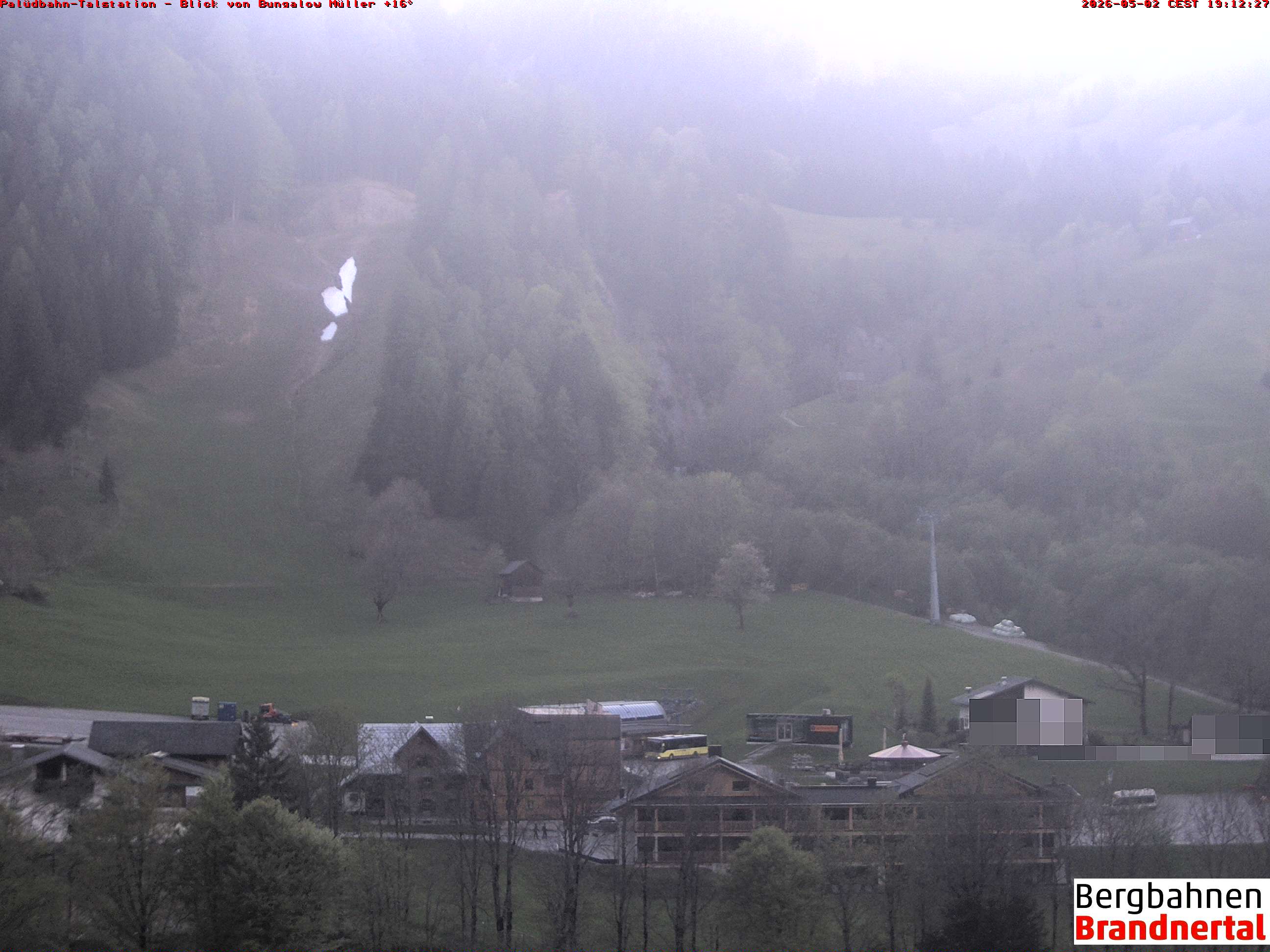 Blick auf Palüdbahn von Bungalow Müller