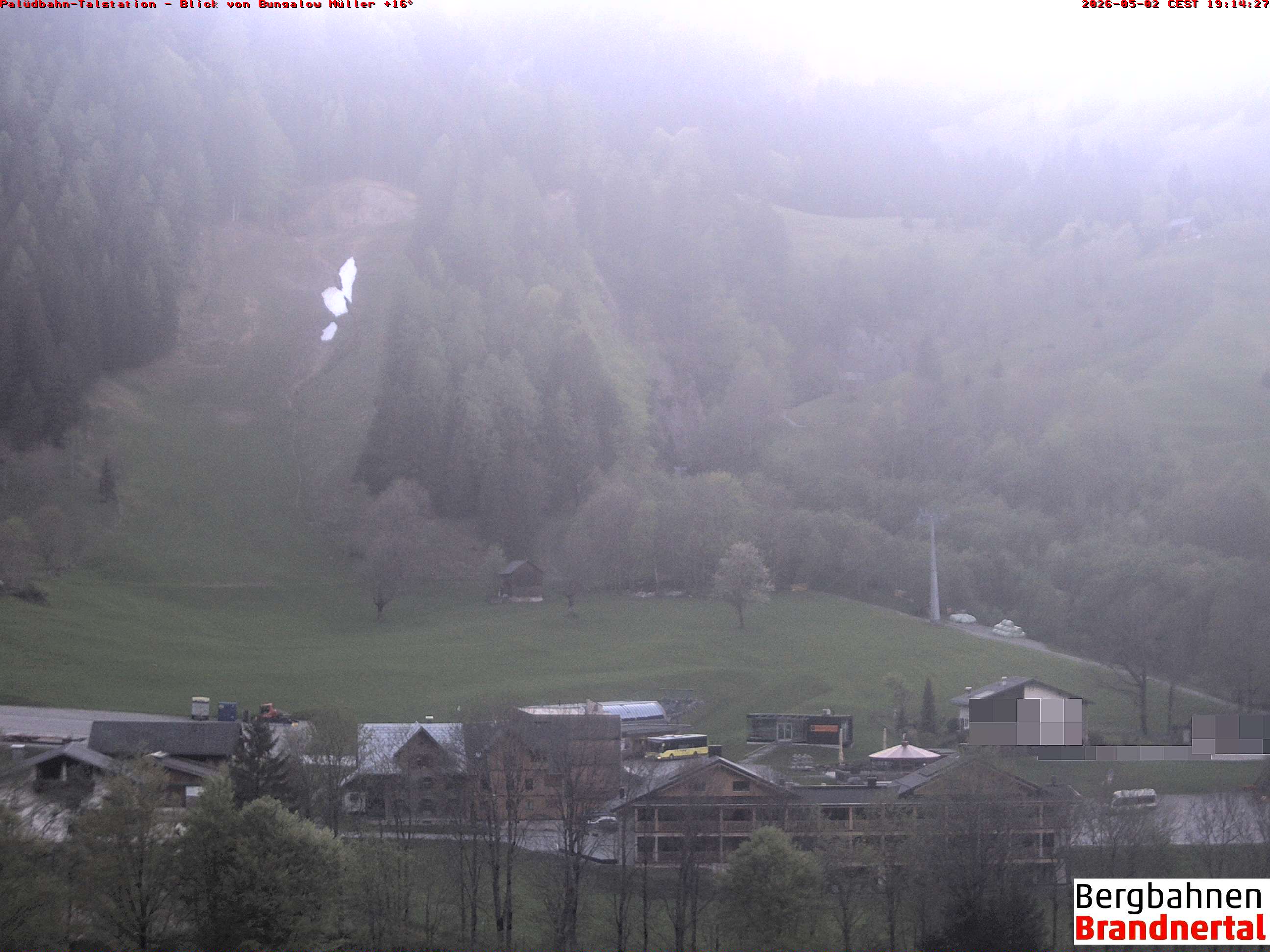 Blick auf Palüdbahn von Bungalow Müller