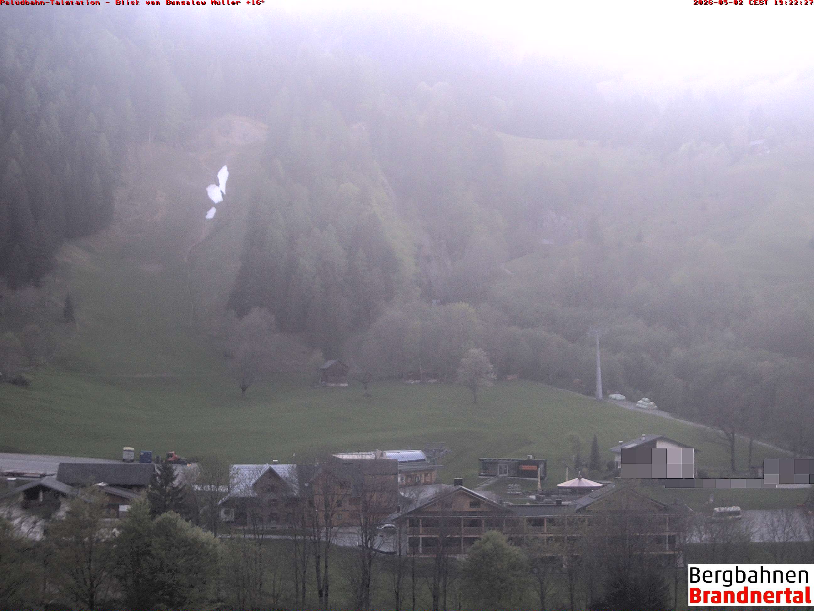 Blick auf Palüdbahn von Bungalow Müller