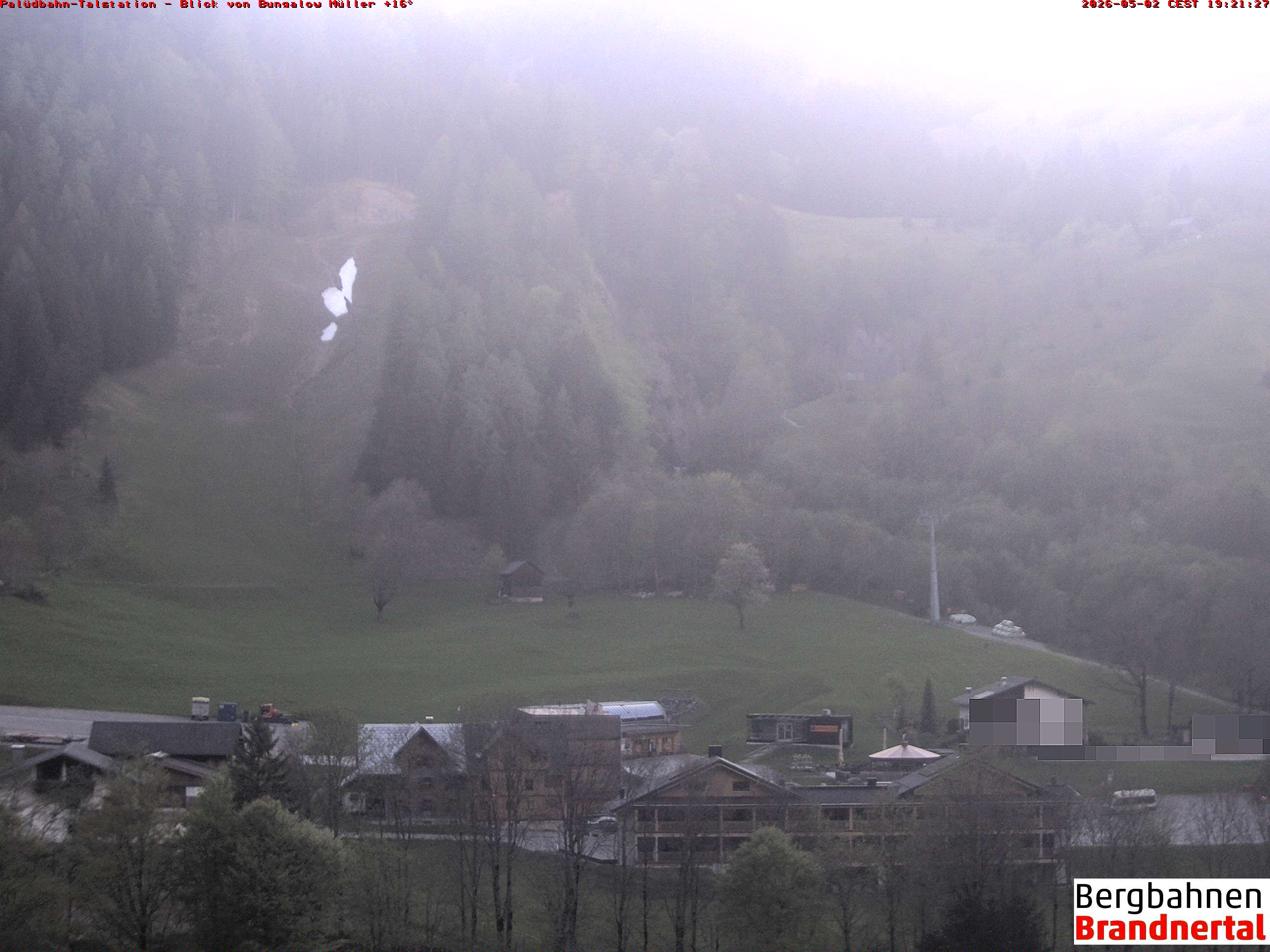 Blick auf Palüdbahn von Bungalow Müller