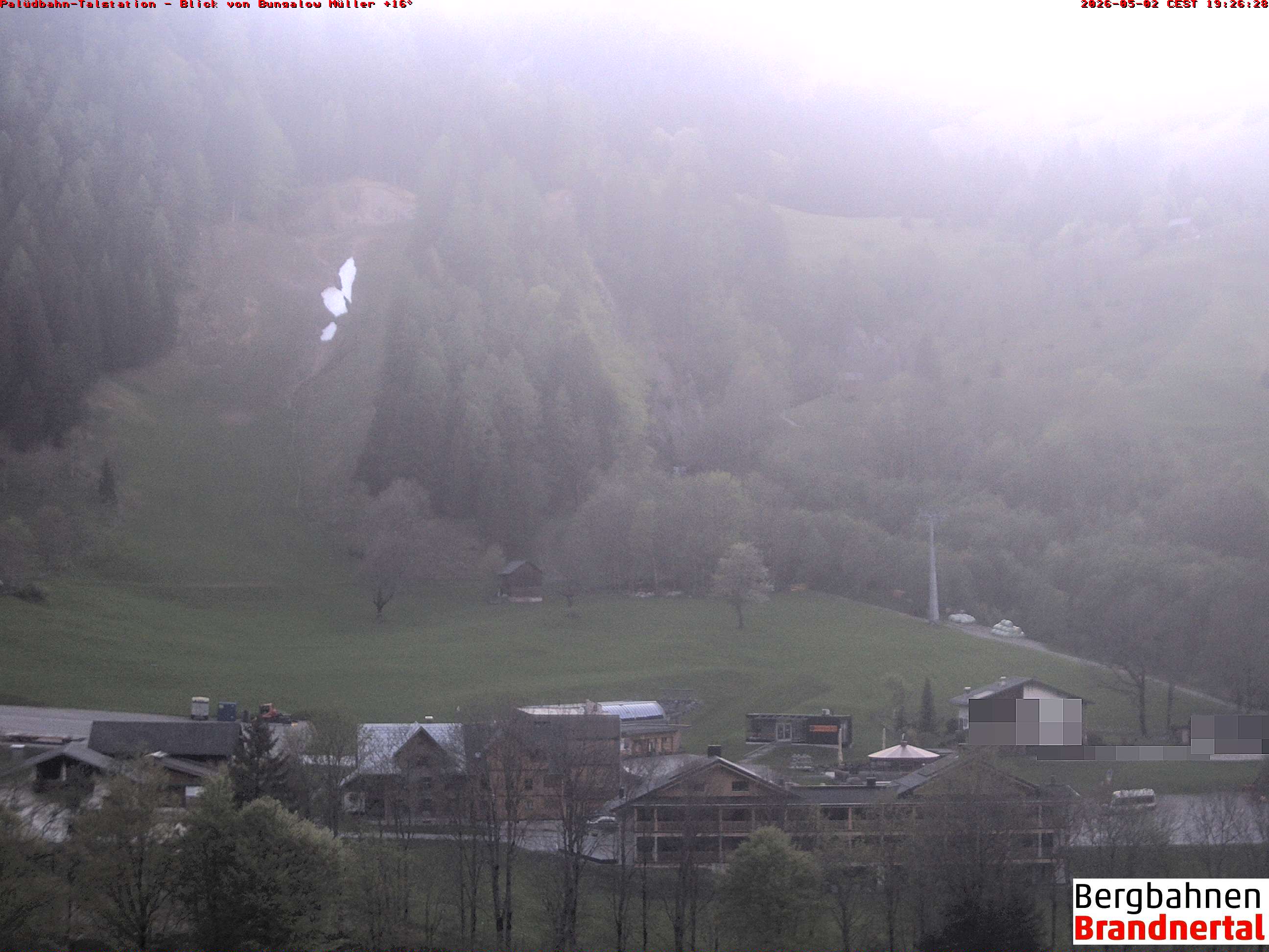 Blick auf Palüdbahn von Bungalow Müller