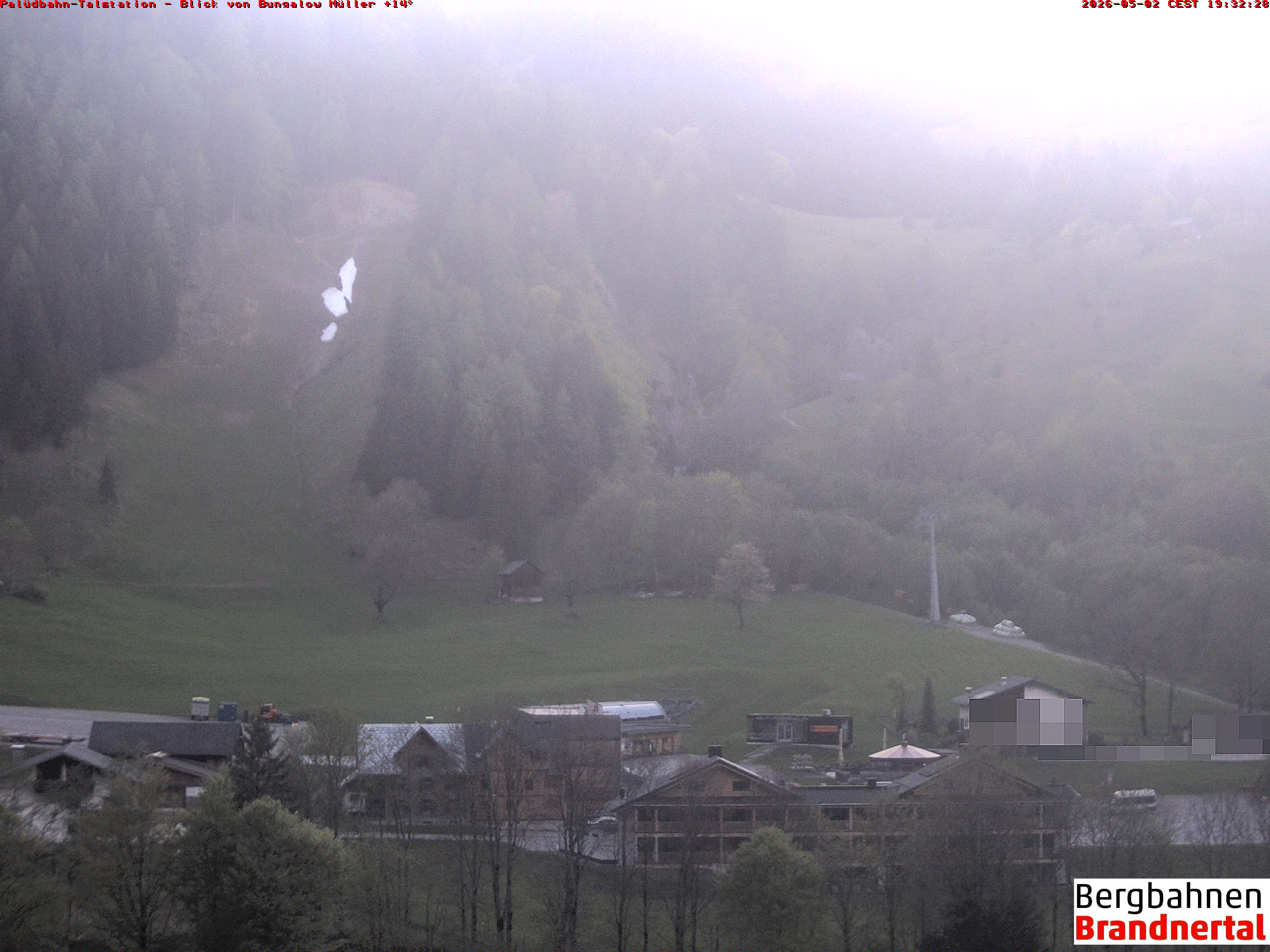 Blick auf Palüdbahn von Bungalow Müller