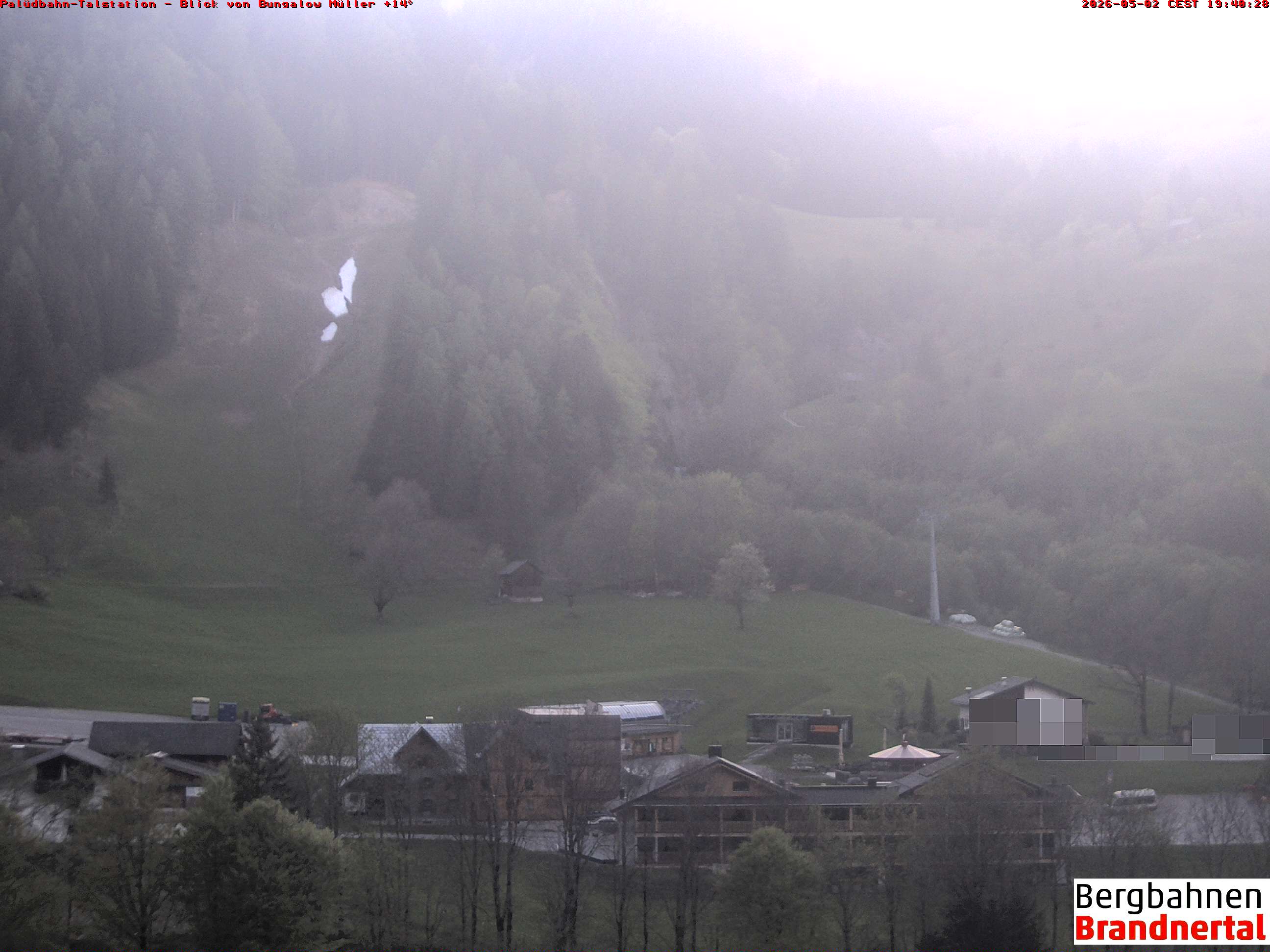 Blick auf Palüdbahn von Bungalow Müller