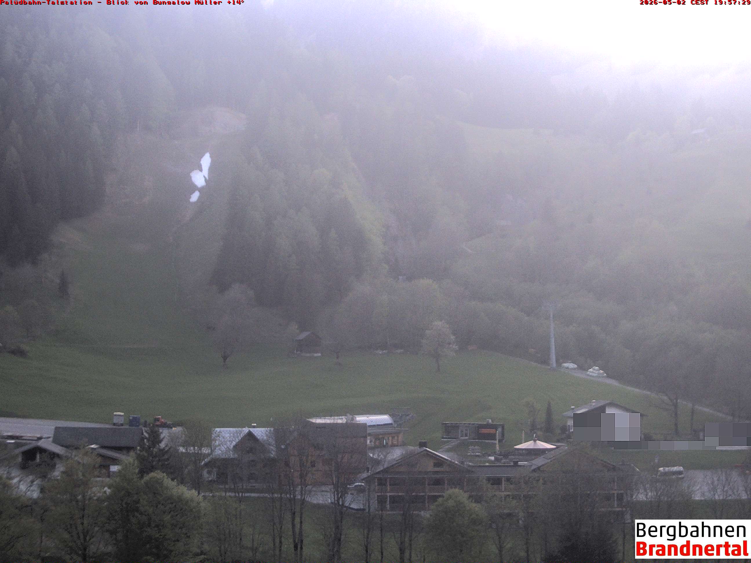 Blick auf Palüdbahn von Bungalow Müller