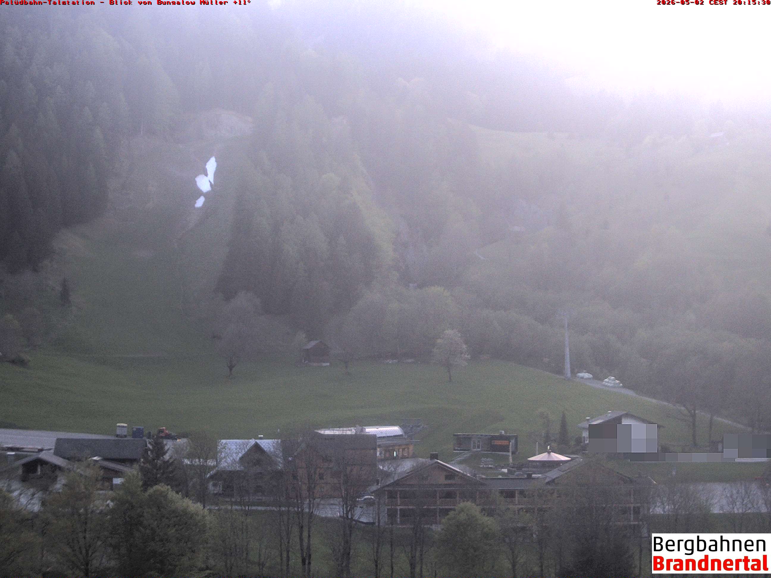 Blick auf Palüdbahn von Bungalow Müller