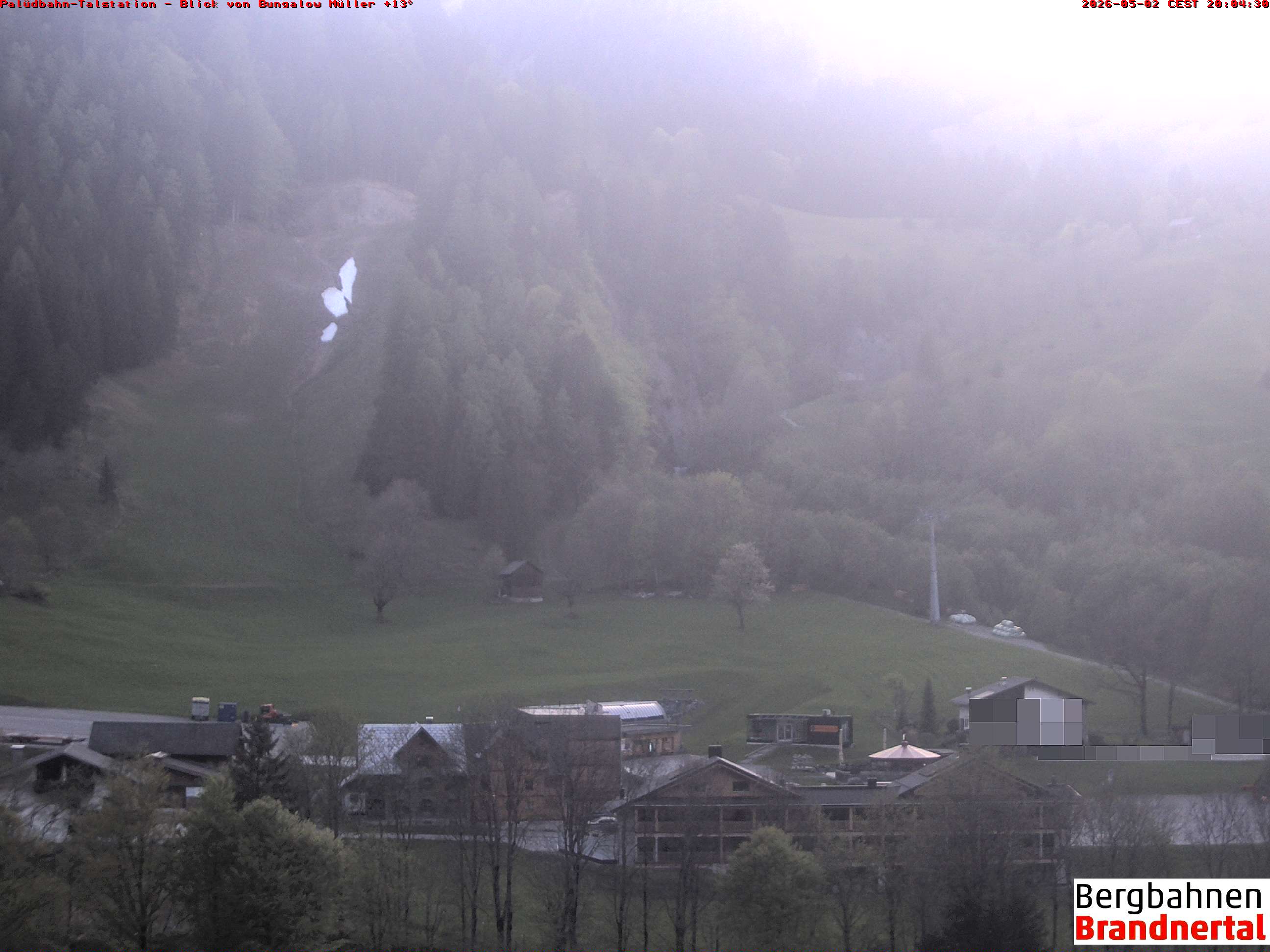 Blick auf Palüdbahn von Bungalow Müller