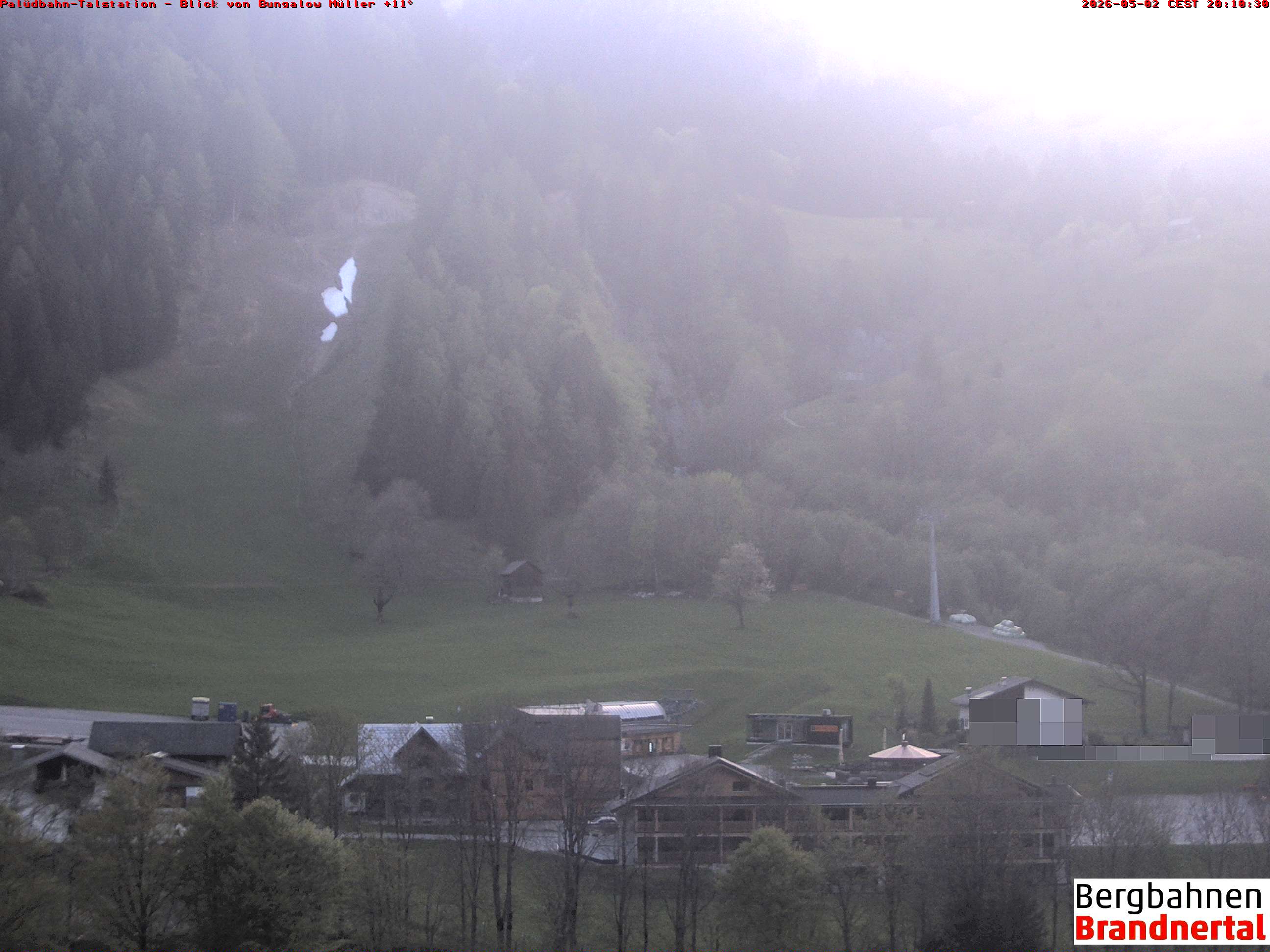 Blick auf Palüdbahn von Bungalow Müller