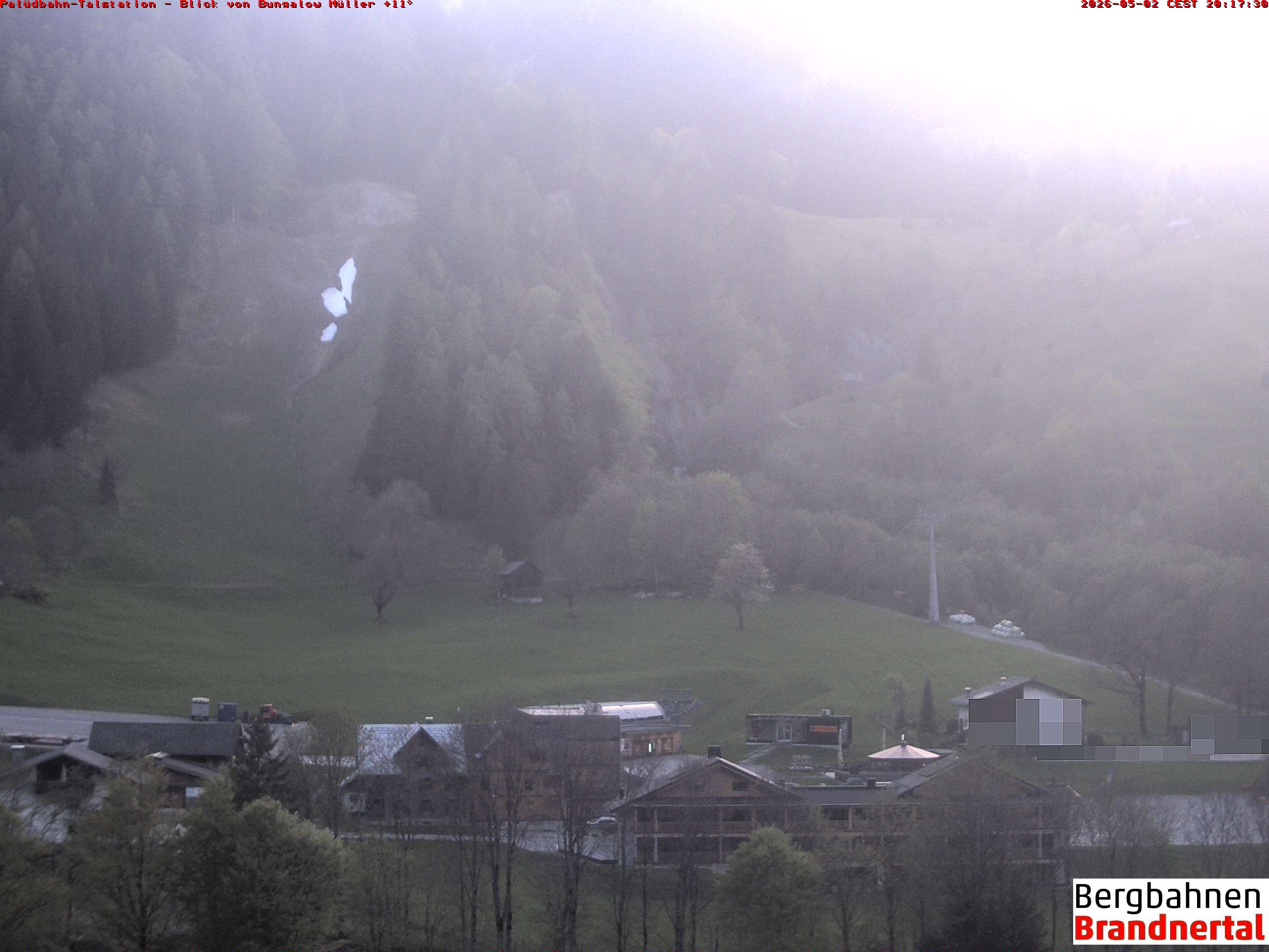 Blick auf Palüdbahn von Bungalow Müller