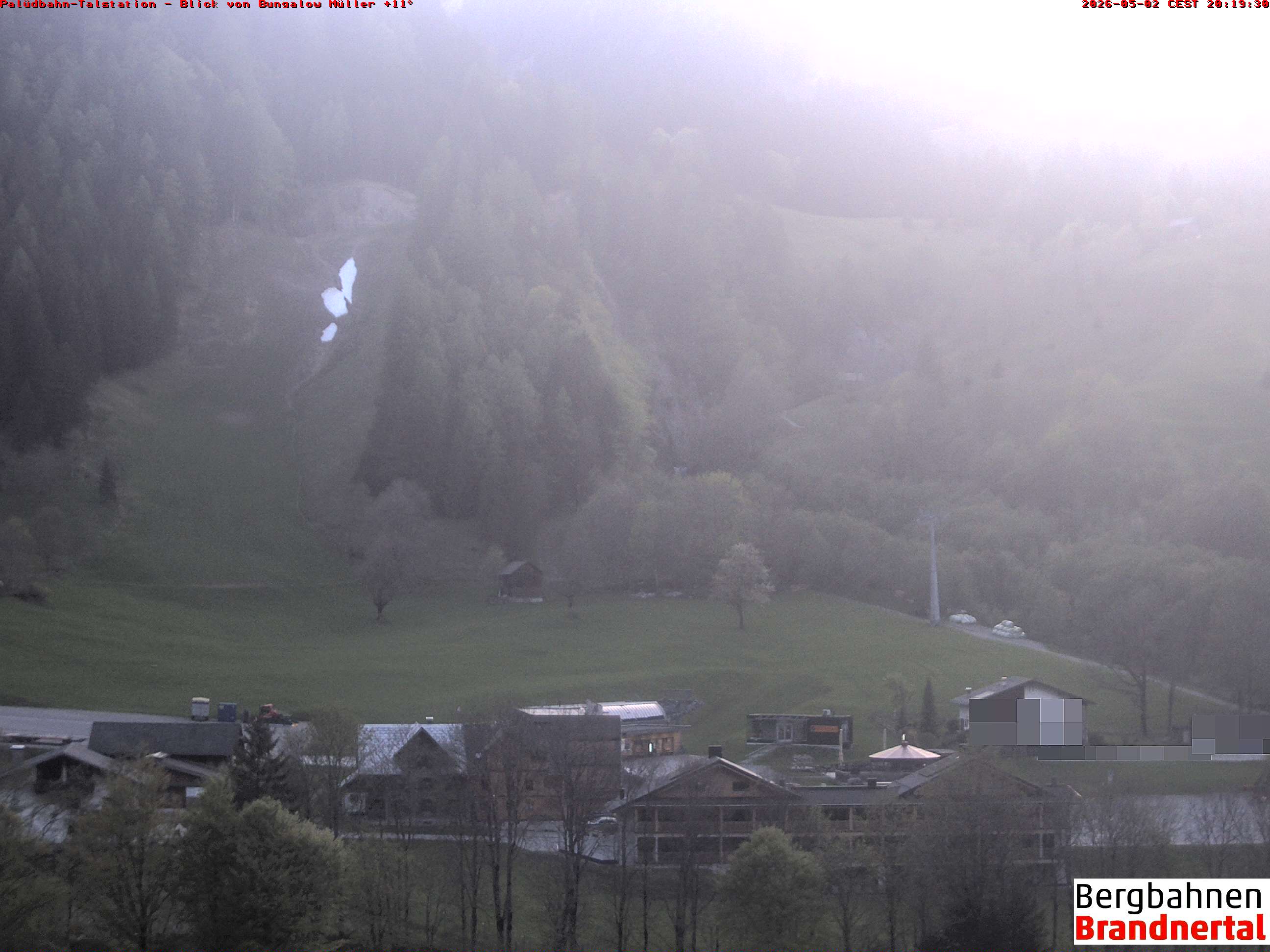 Blick auf Palüdbahn von Bungalow Müller