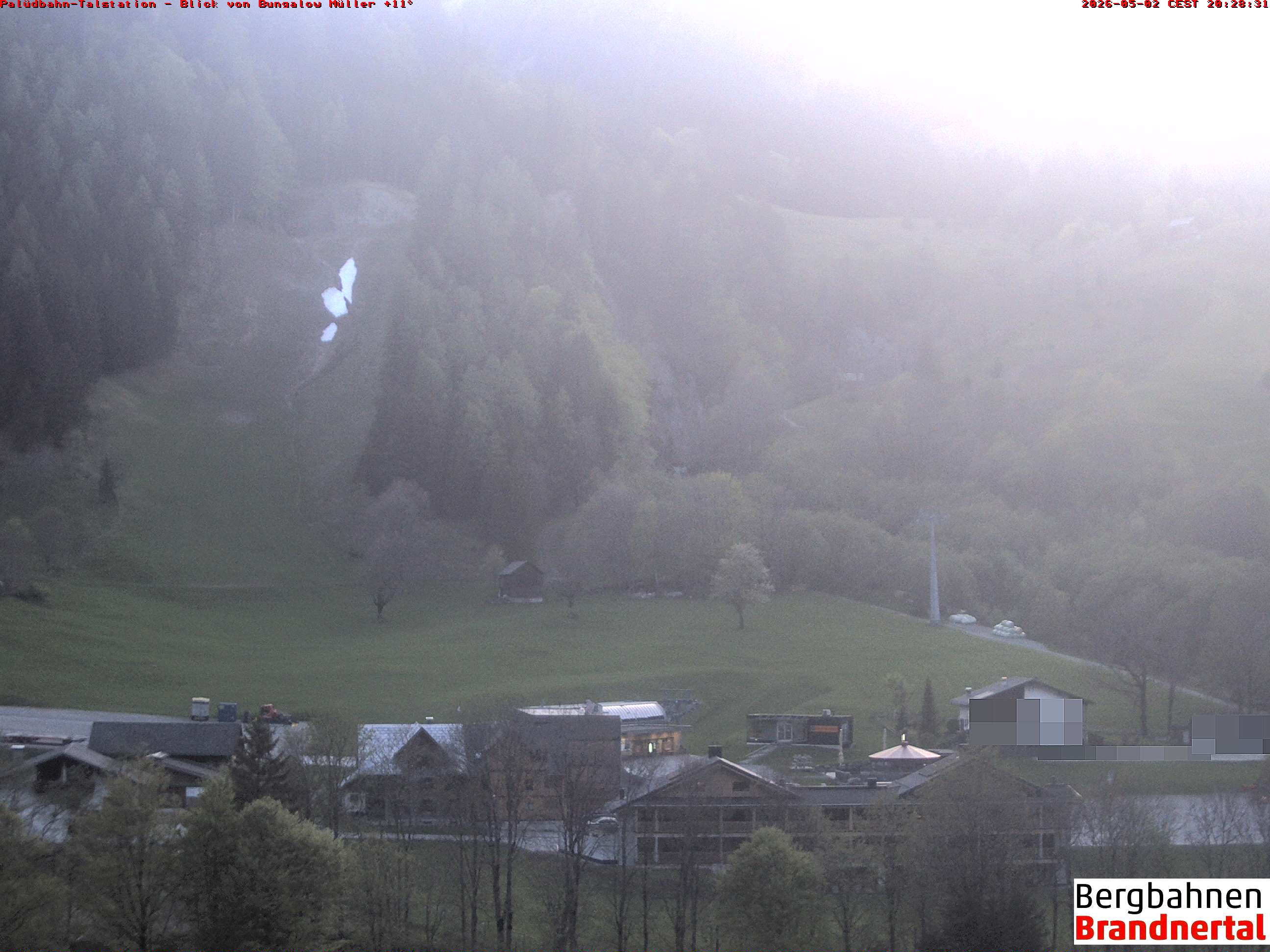 Blick auf Palüdbahn von Bungalow Müller