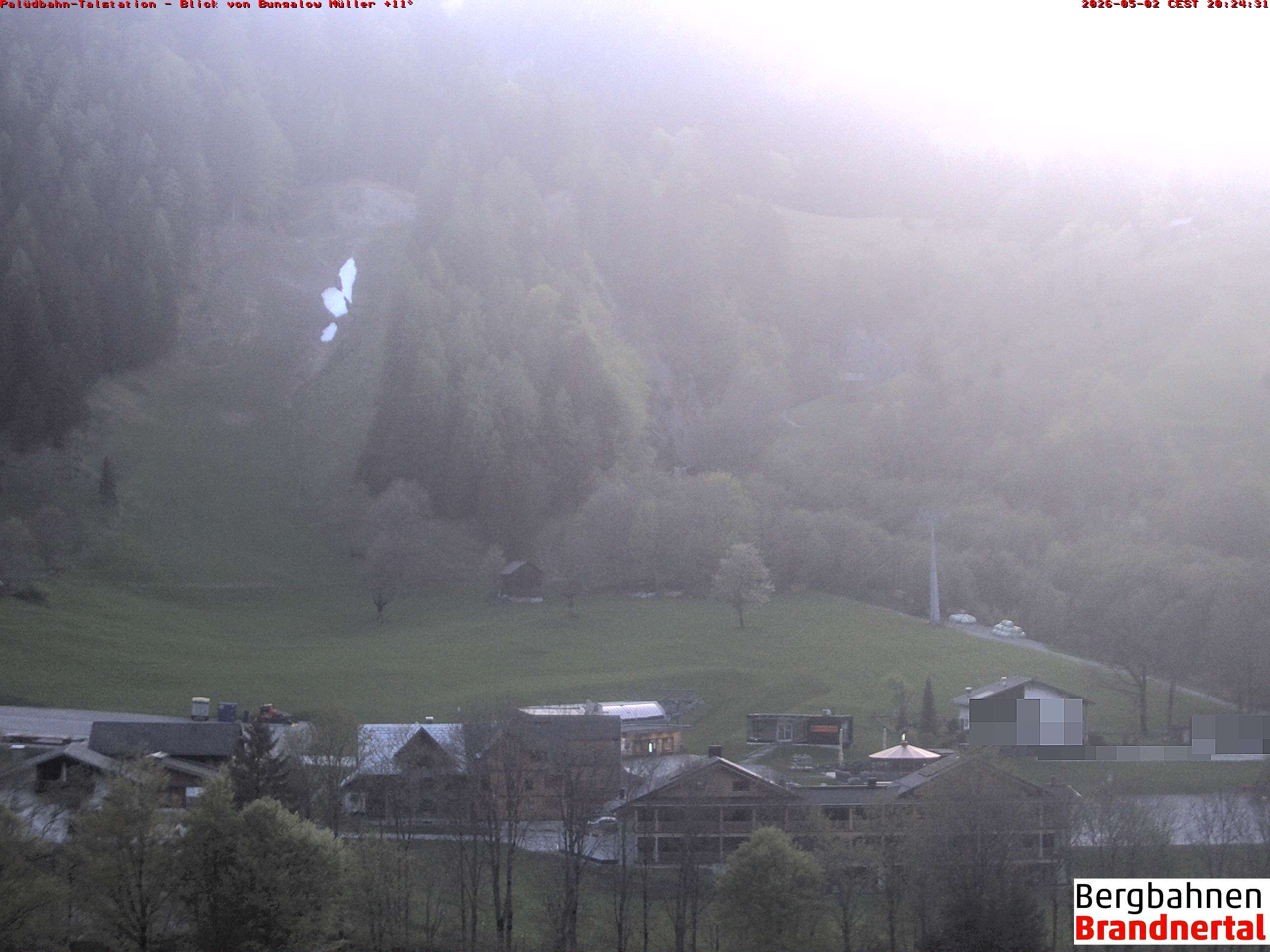 Blick auf Palüdbahn von Bungalow Müller