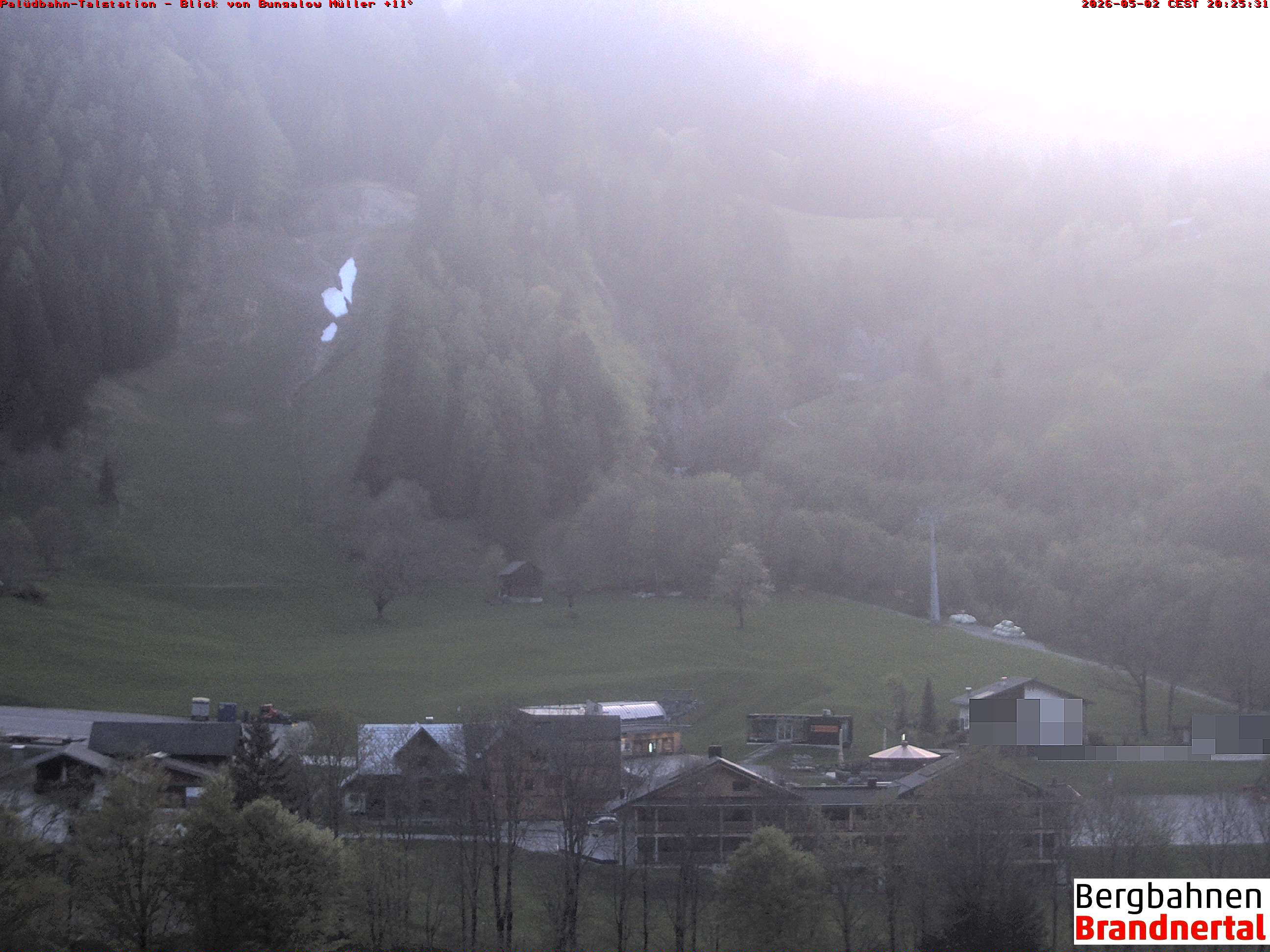 Blick auf Palüdbahn von Bungalow Müller
