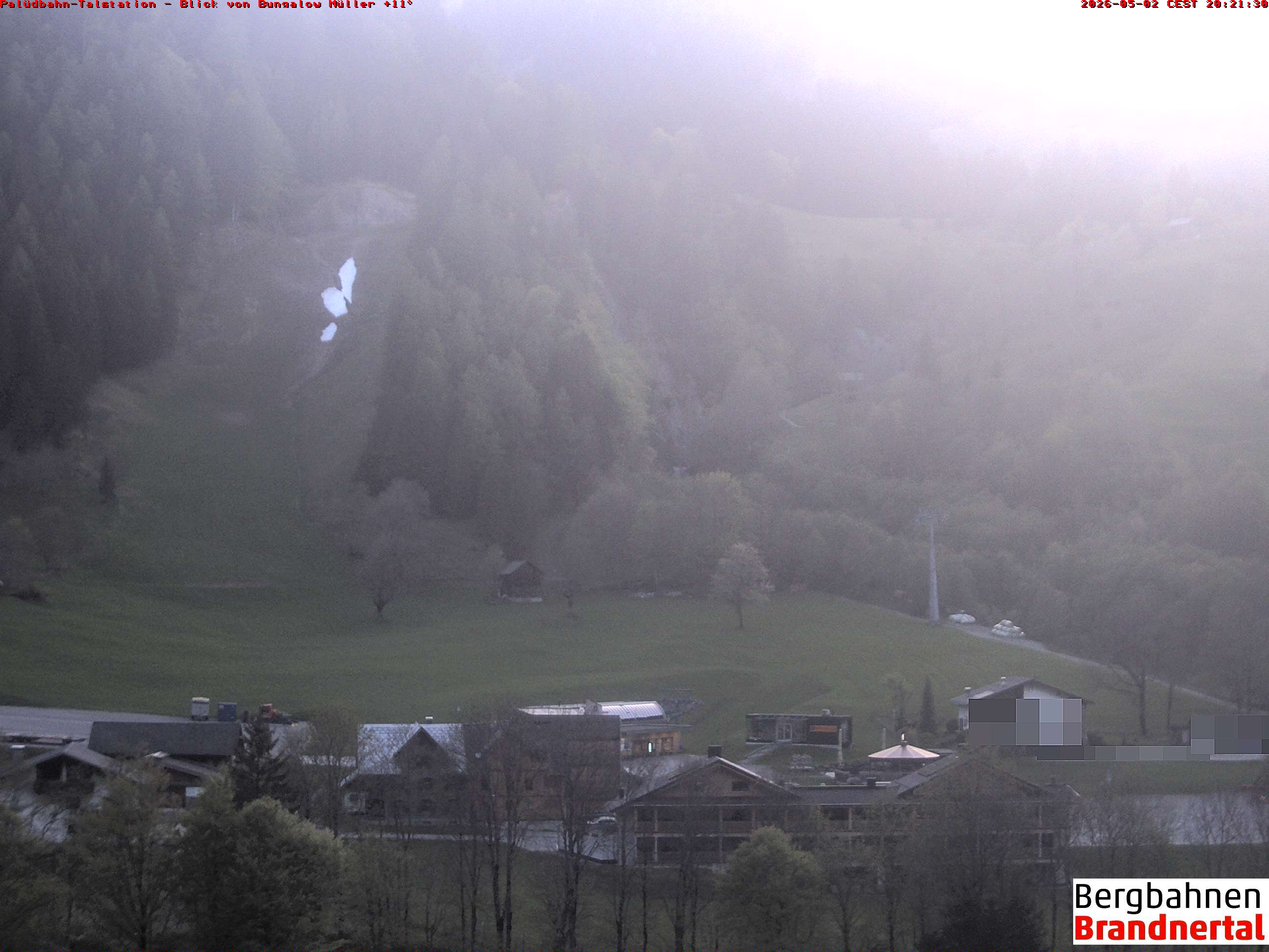 Blick auf Palüdbahn von Bungalow Müller