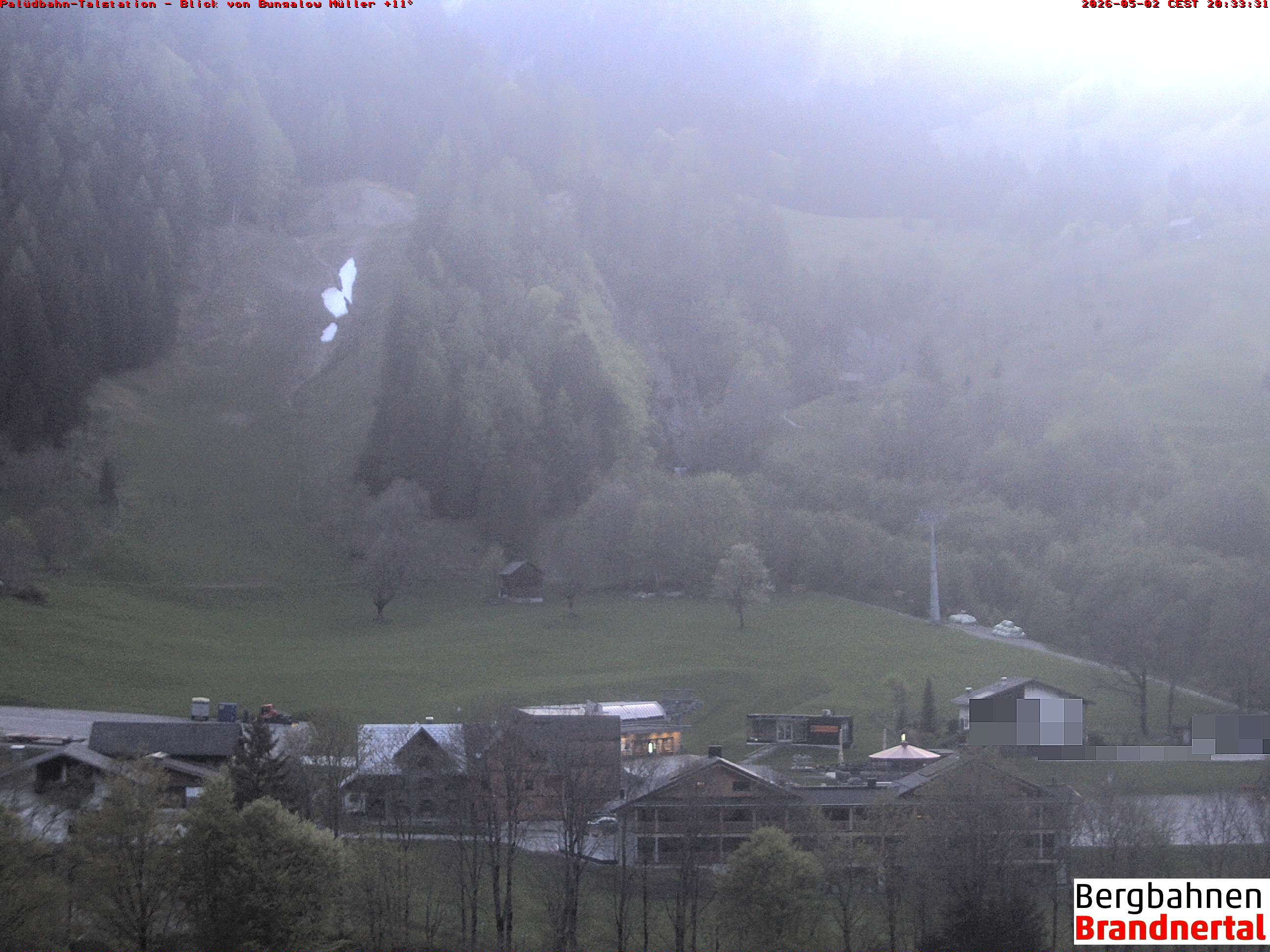 Blick auf Palüdbahn von Bungalow Müller