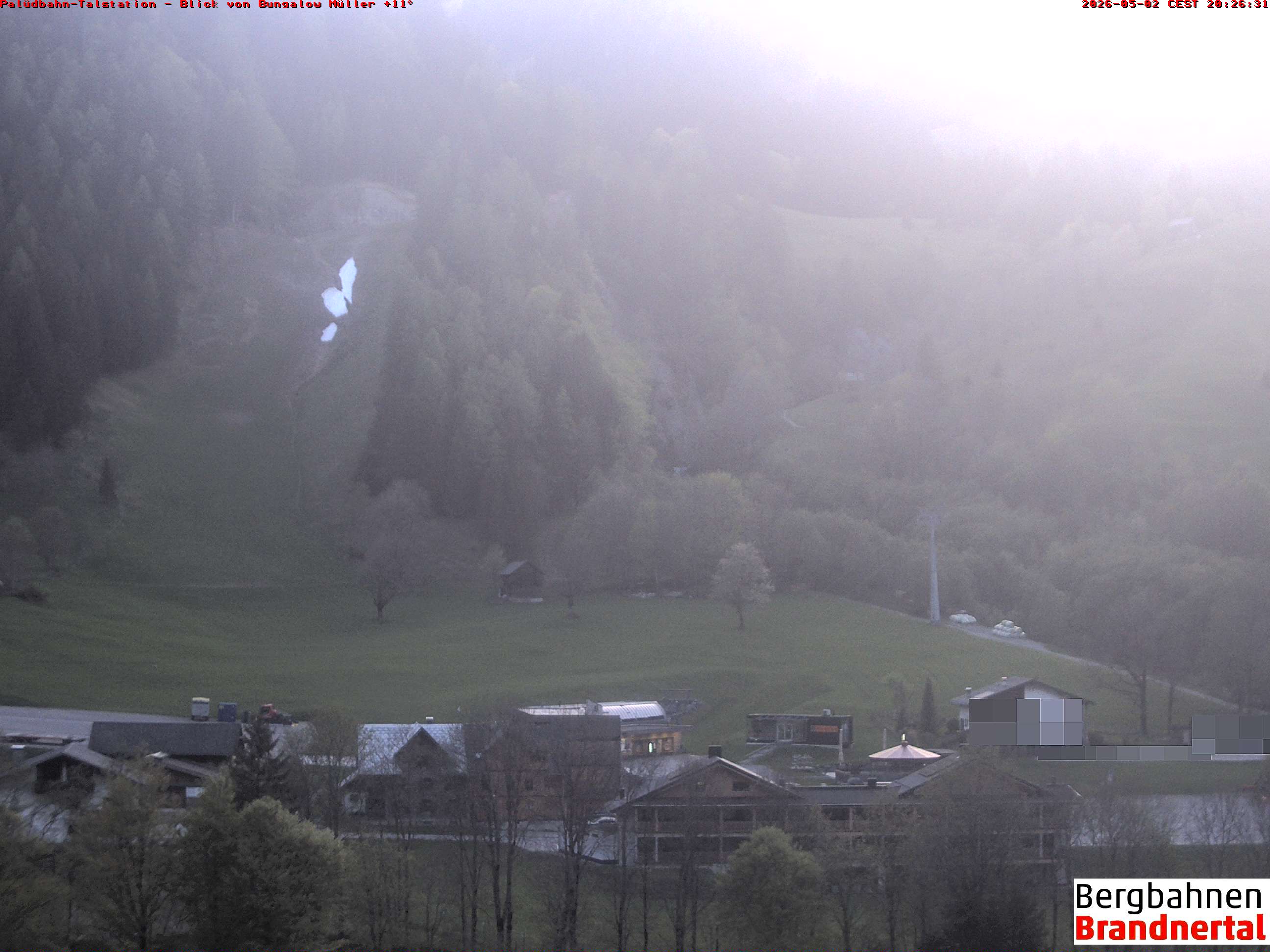 Blick auf Palüdbahn von Bungalow Müller