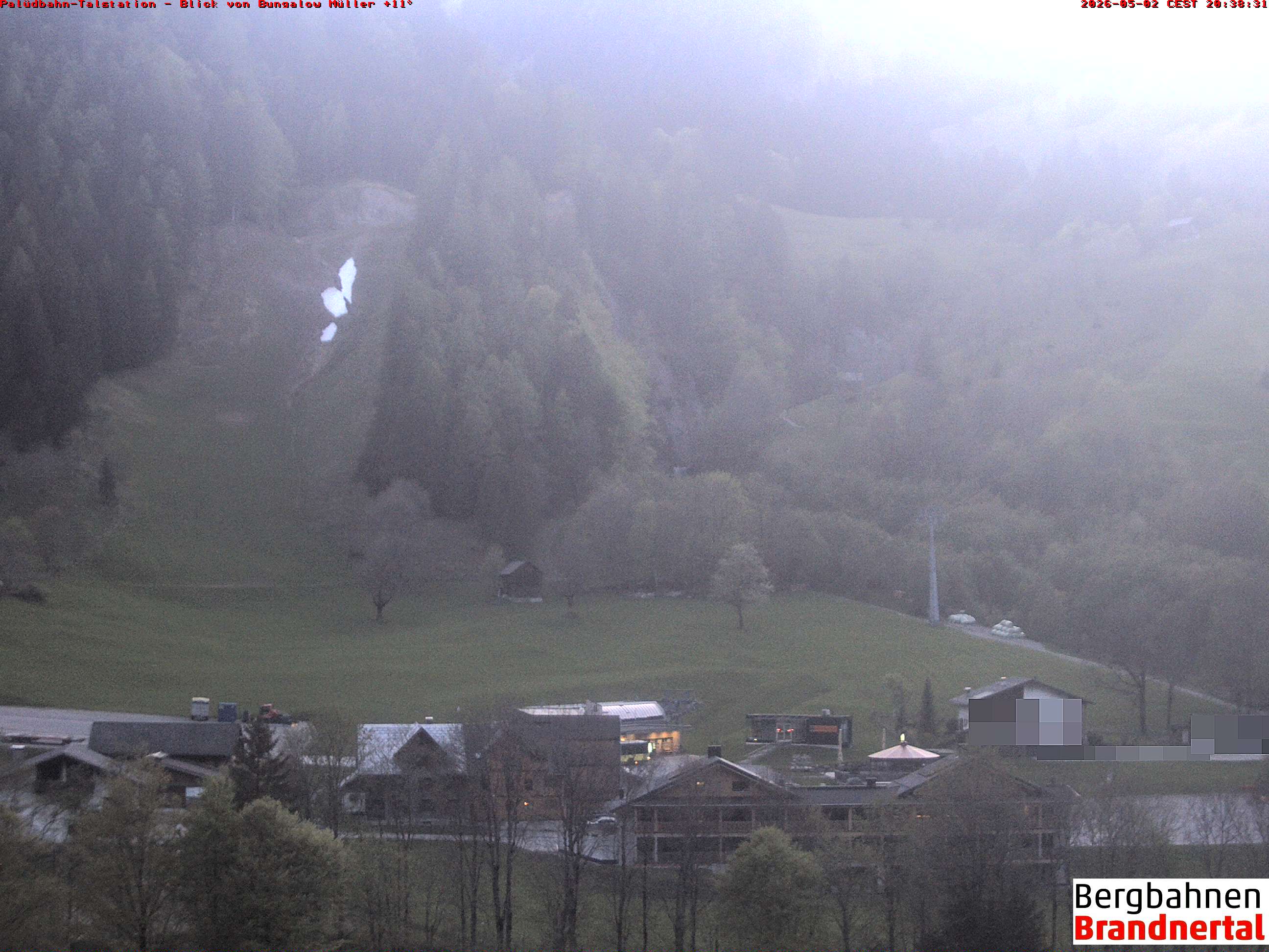 Blick auf Palüdbahn von Bungalow Müller