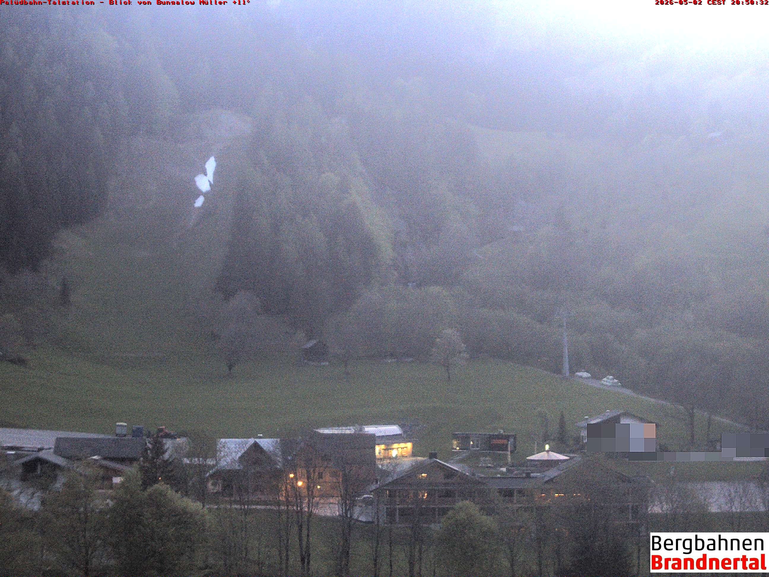 Blick auf Palüdbahn von Bungalow Müller