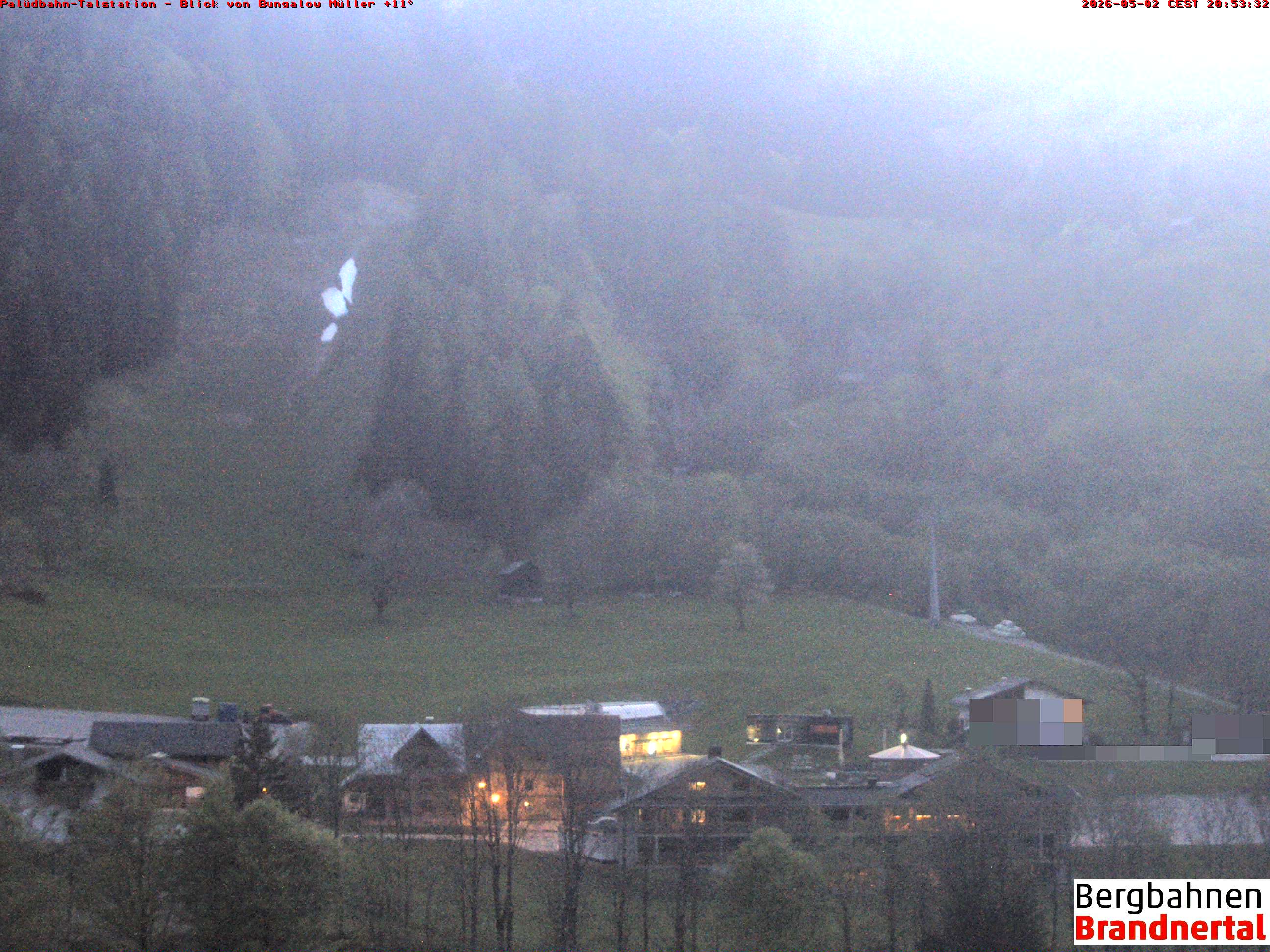 Blick auf Palüdbahn von Bungalow Müller