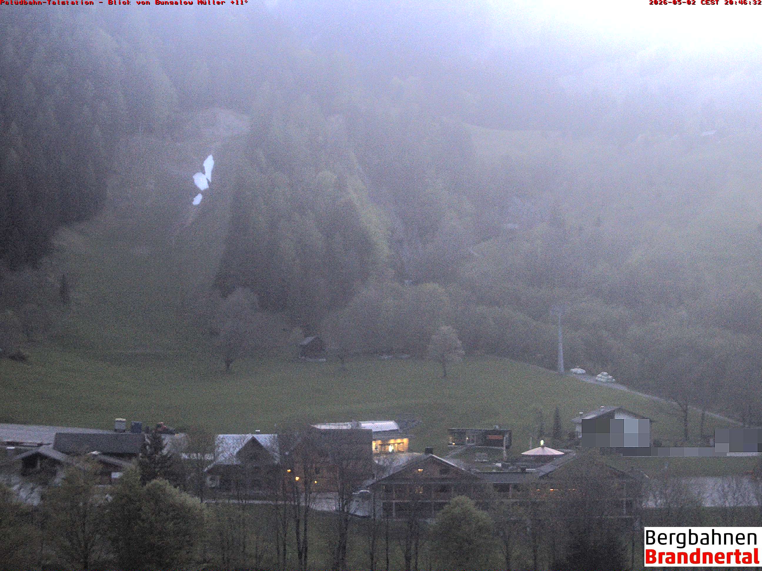 Blick auf Palüdbahn von Bungalow Müller