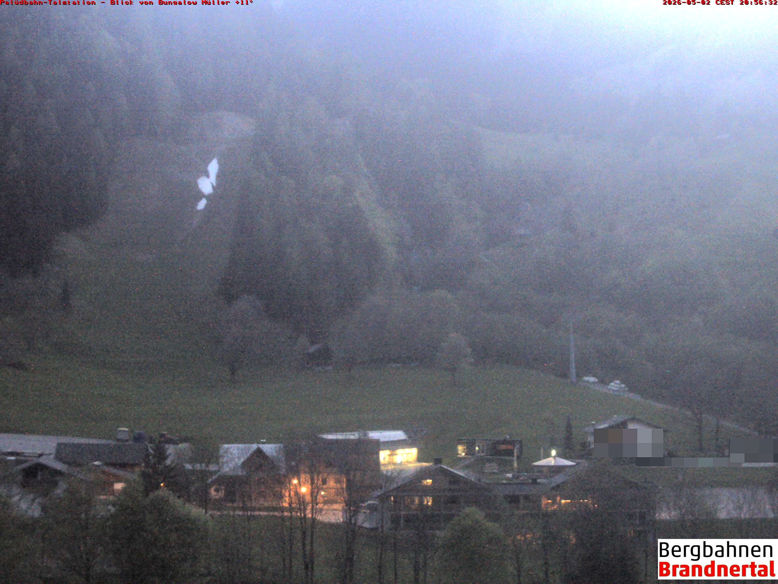 Blick auf Palüdbahn von Bungalow Müller
