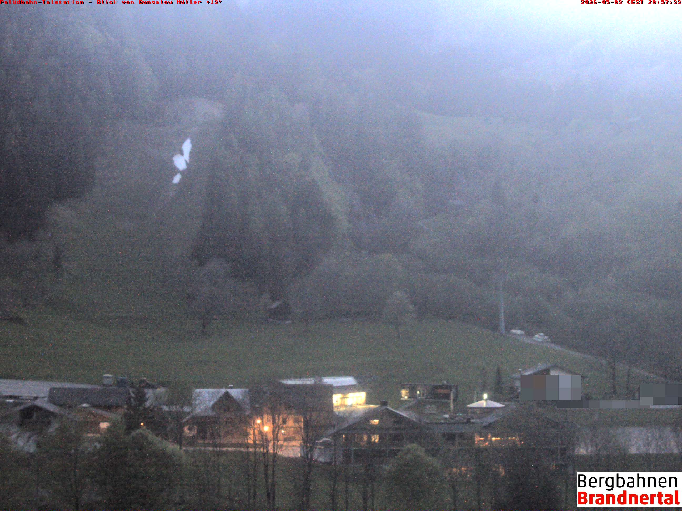 Blick auf Palüdbahn von Bungalow Müller