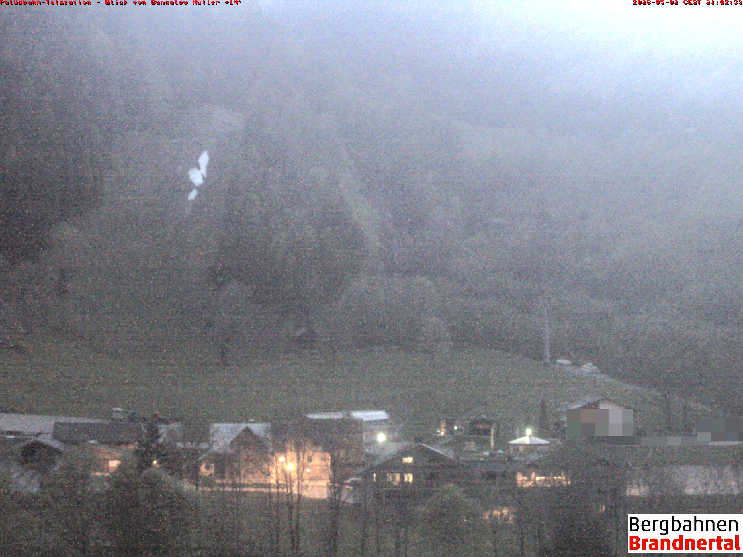 Blick auf Palüdbahn von Bungalow Müller