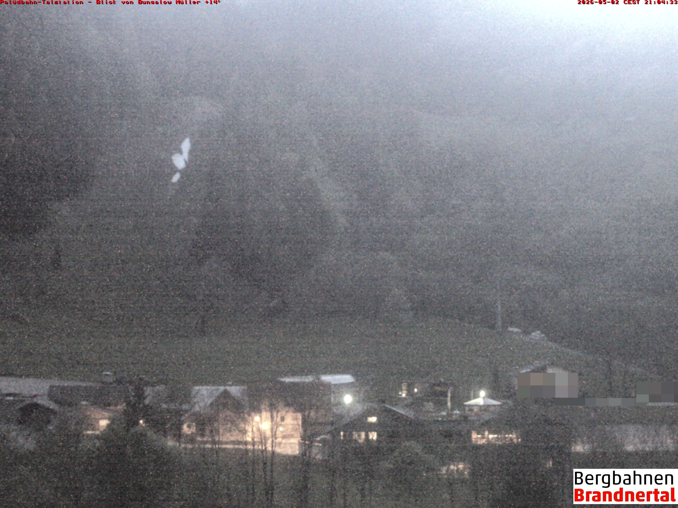 Blick auf Palüdbahn von Bungalow Müller