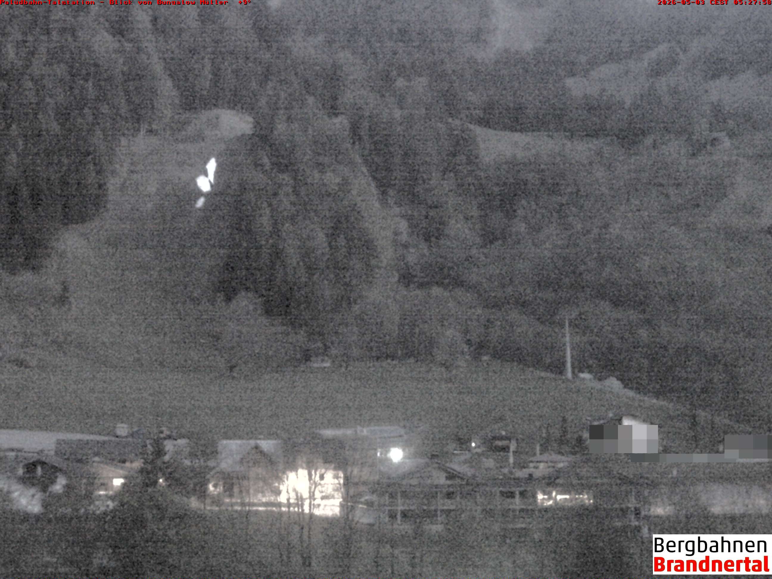 Blick auf Palüdbahn von Bungalow Müller