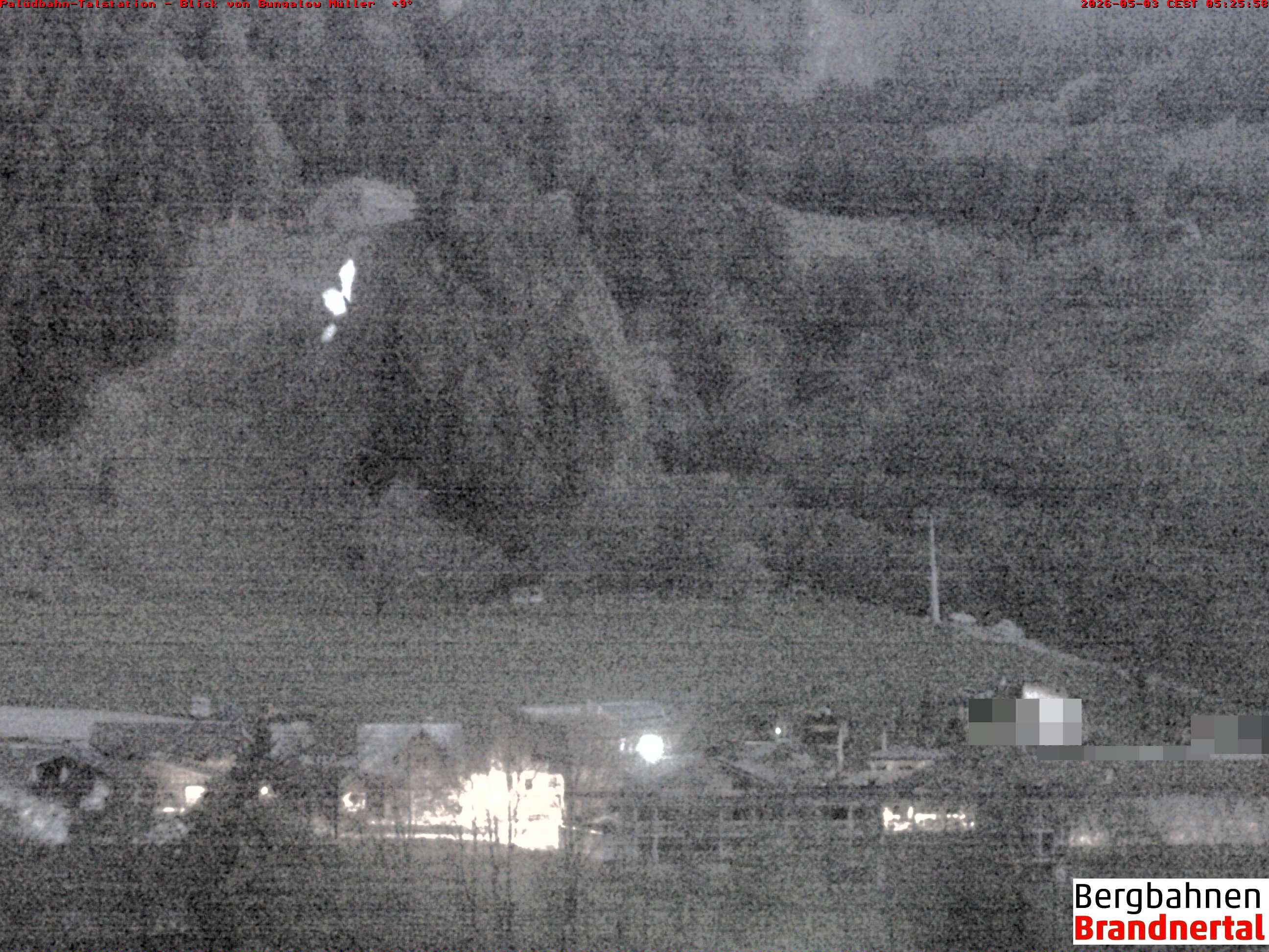 Blick auf Palüdbahn von Bungalow Müller