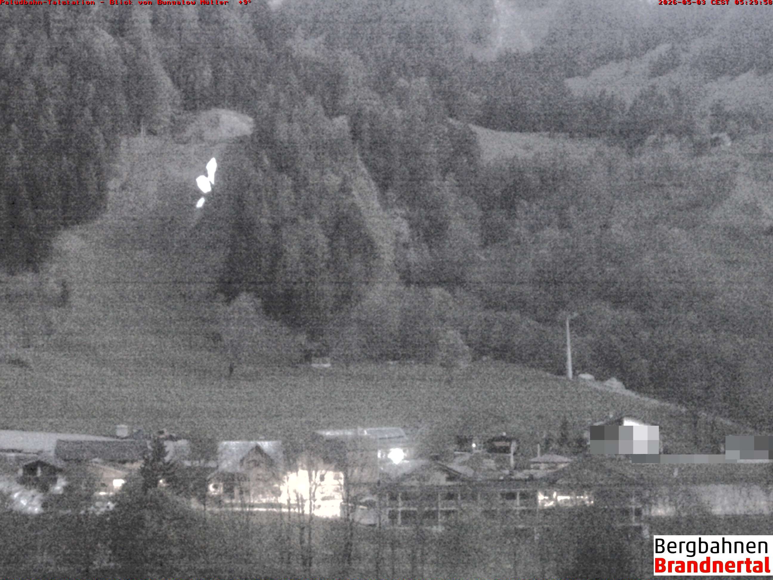 Blick auf Palüdbahn von Bungalow Müller