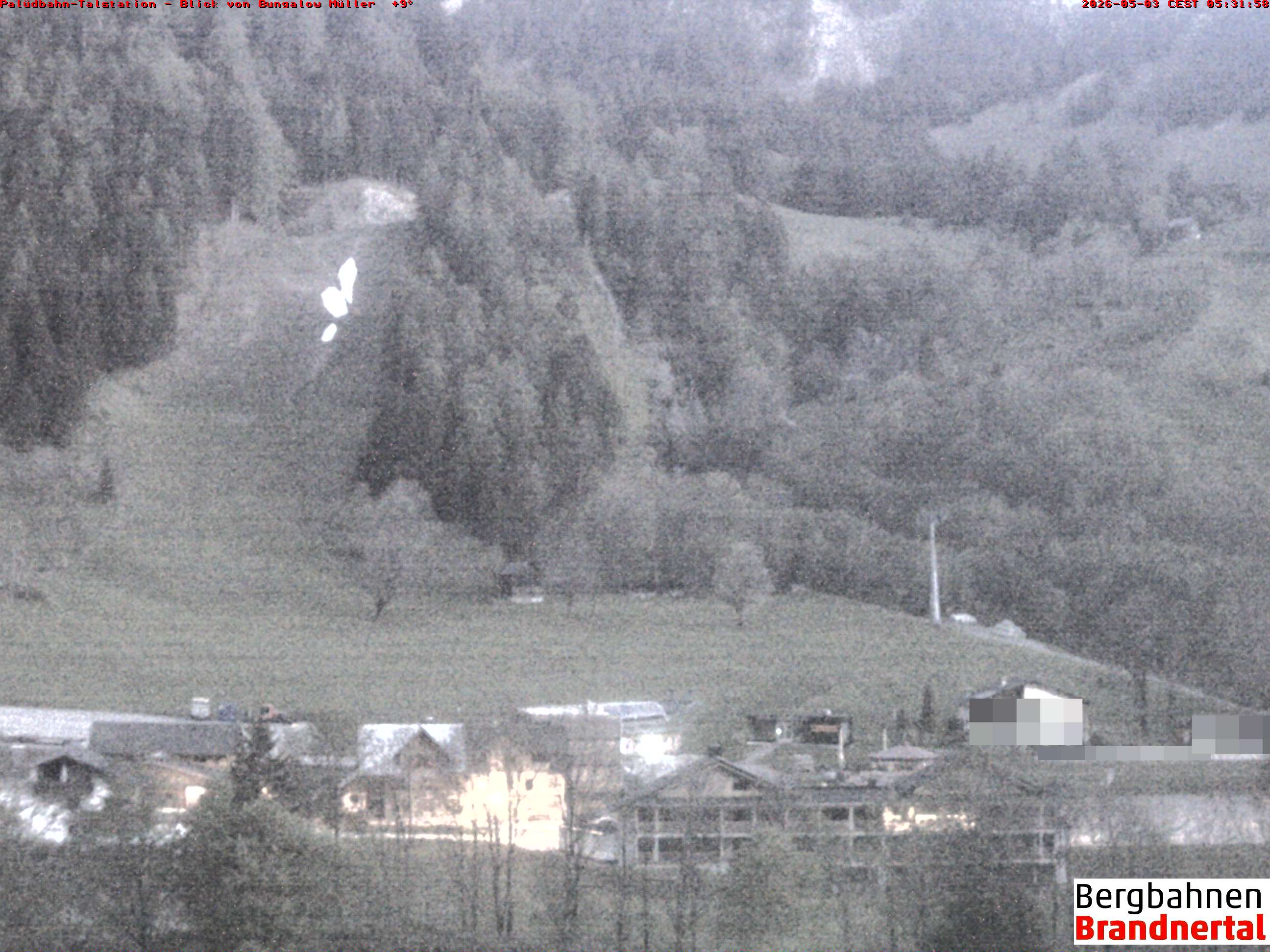 Blick auf Palüdbahn von Bungalow Müller