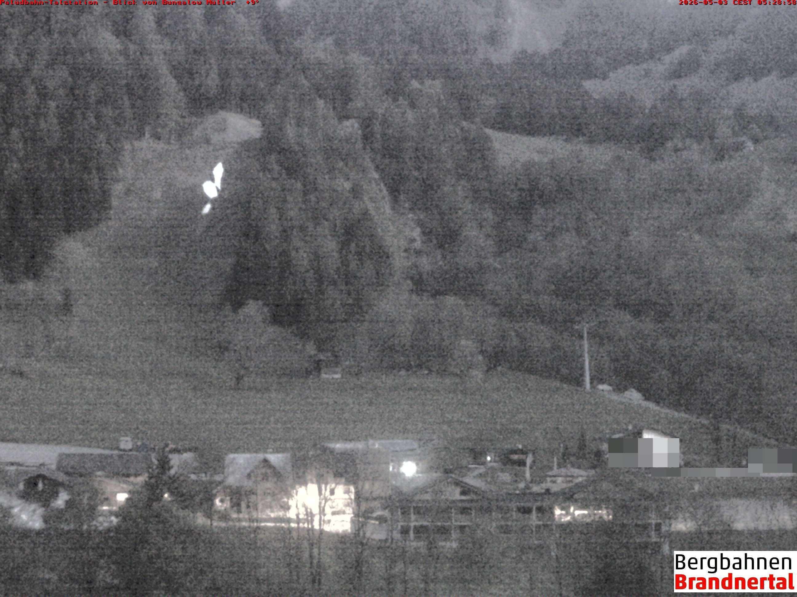 Blick auf Palüdbahn von Bungalow Müller