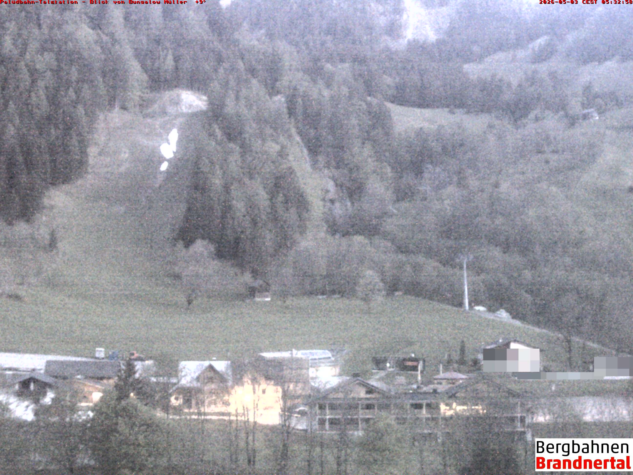 Blick auf Palüdbahn von Bungalow Müller