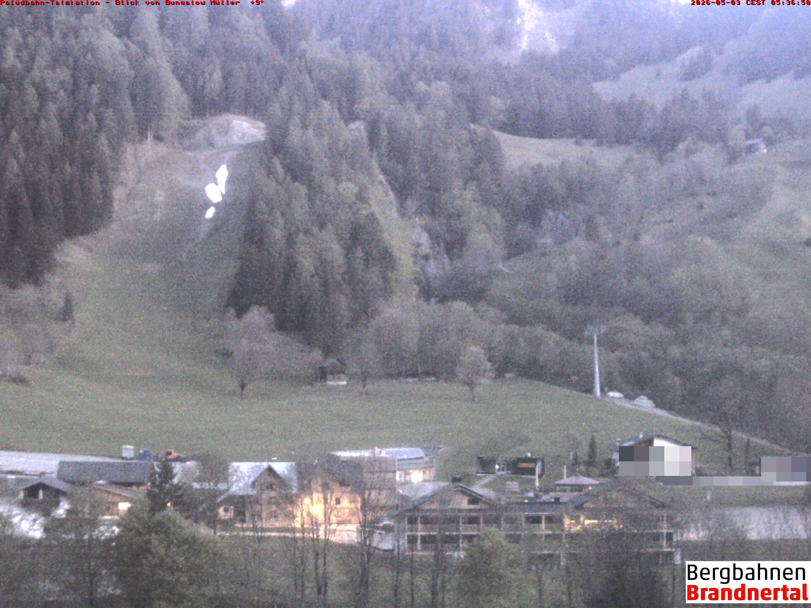 Blick auf Palüdbahn von Bungalow Müller