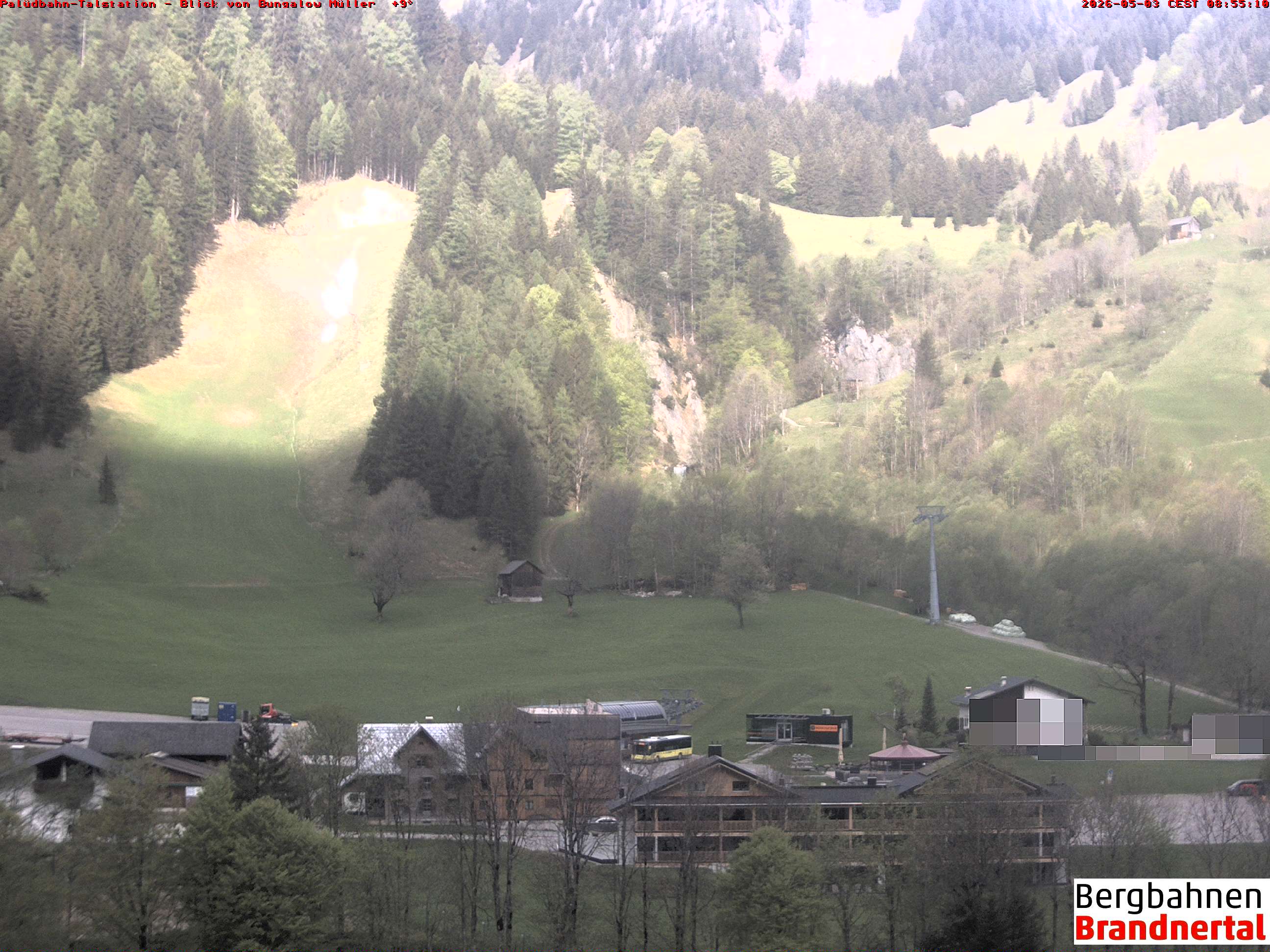 Blick auf Palüdbahn von Bungalow Müller