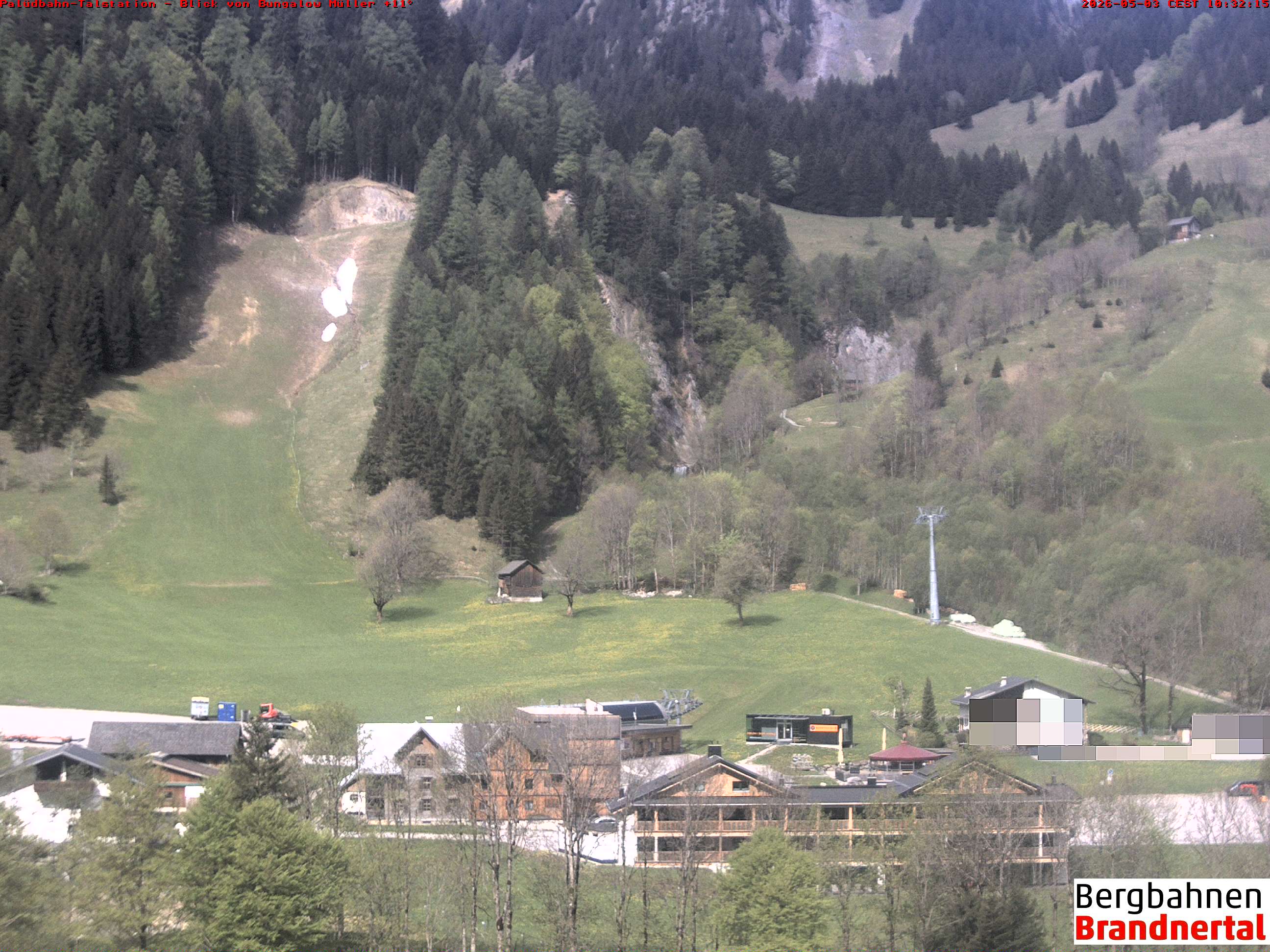 Blick auf Palüdbahn von Bungalow Müller