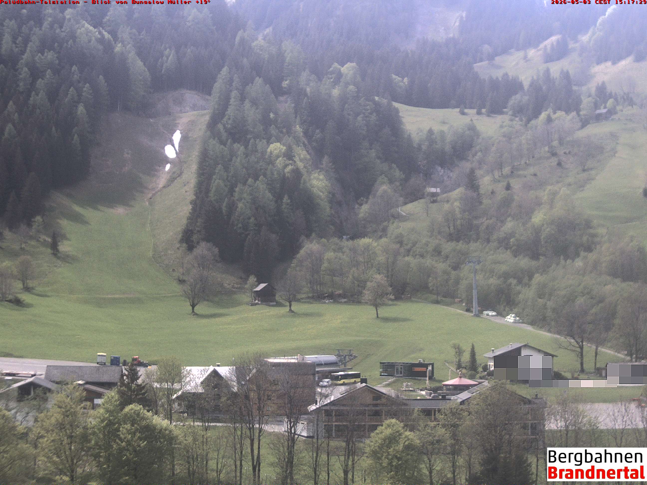 Blick auf Palüdbahn von Bungalow Müller