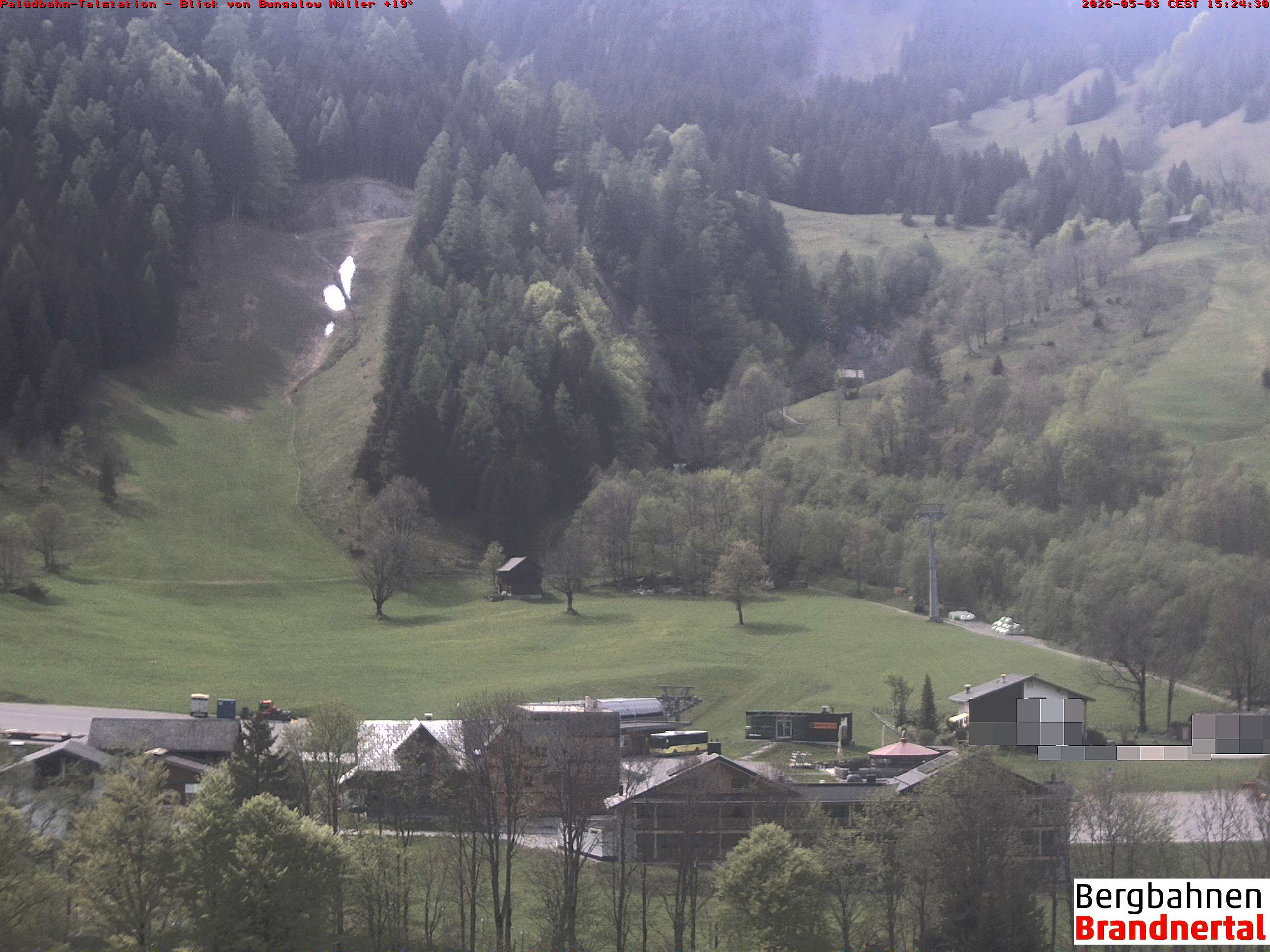Blick auf Palüdbahn von Bungalow Müller