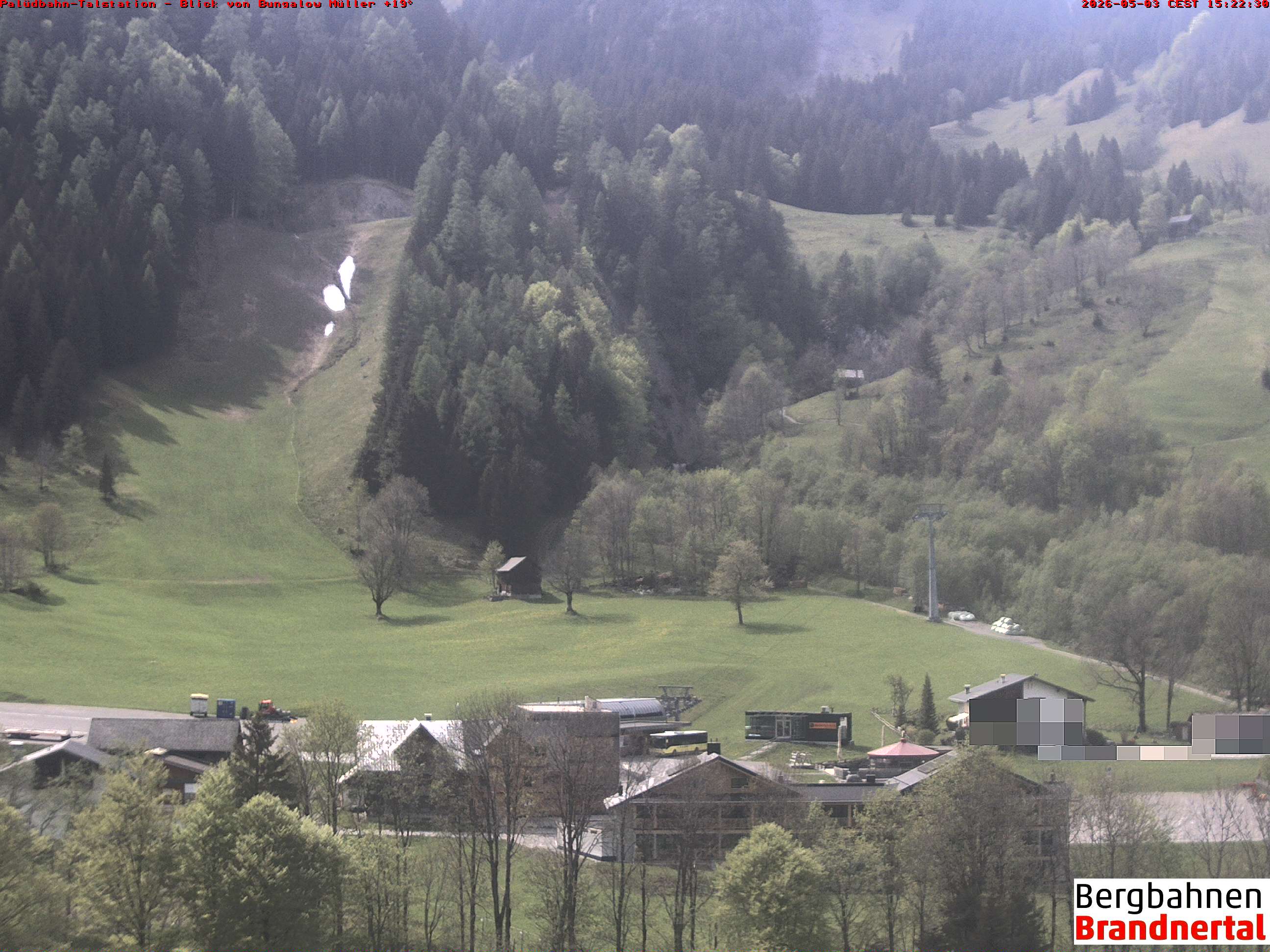 Blick auf Palüdbahn von Bungalow Müller