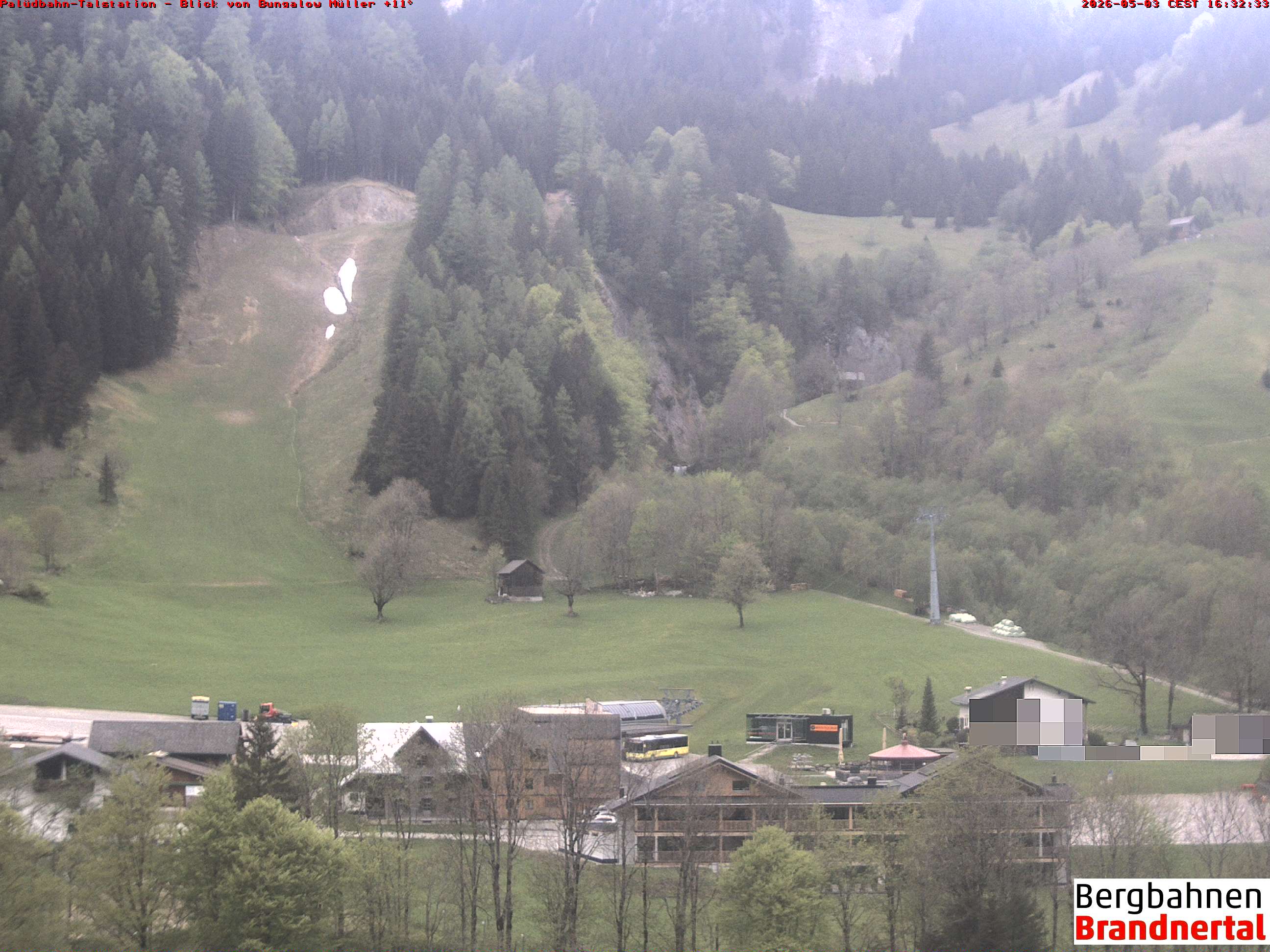 Blick auf Palüdbahn von Bungalow Müller