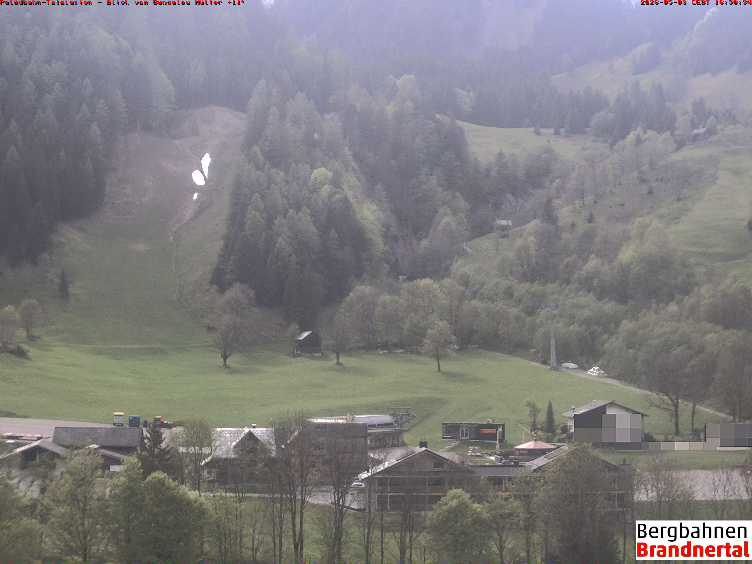 Blick auf Palüdbahn von Bungalow Müller
